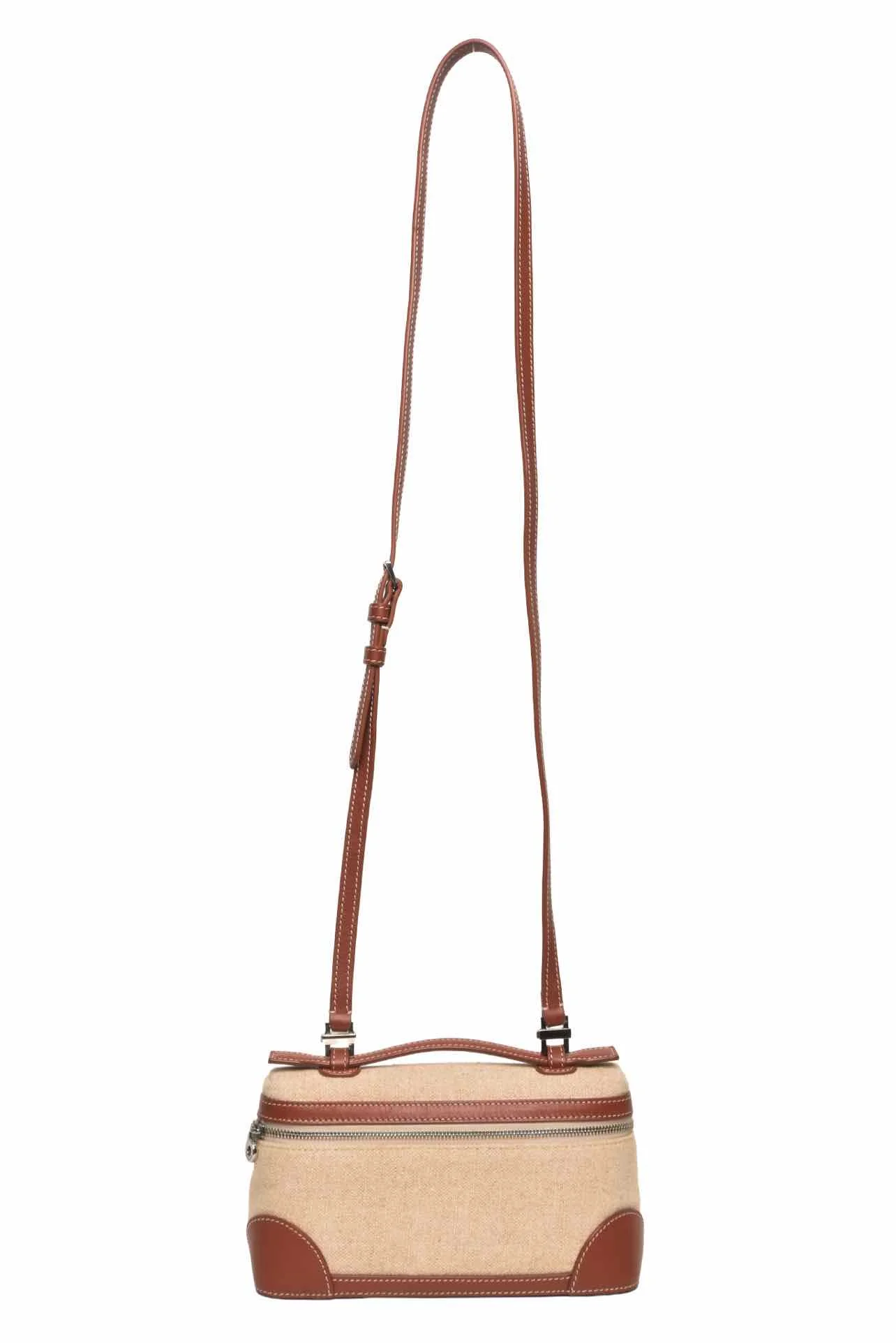 Loro Piana Extra Pocket L19 in Cotton Canvas & Calfskin - Image 6