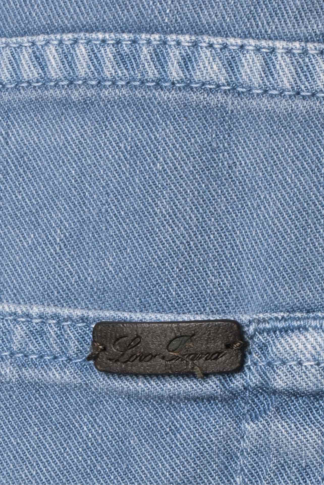 Loro Piana Size 38 Men's Linen Blend Jeans - Image 4