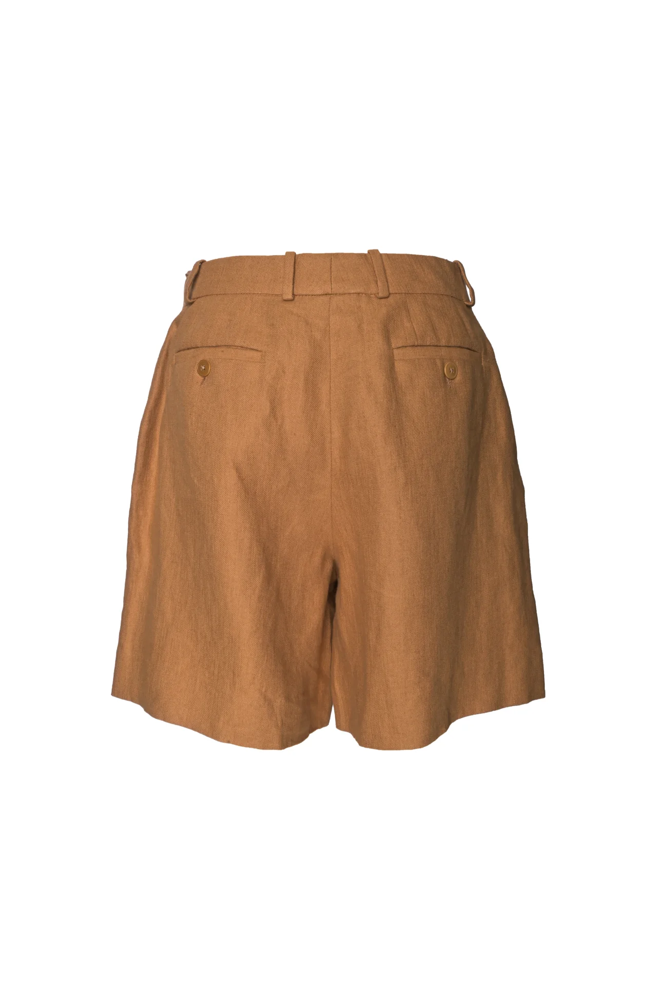 Loro Piana Size 6 Linen Shorts - Image 2