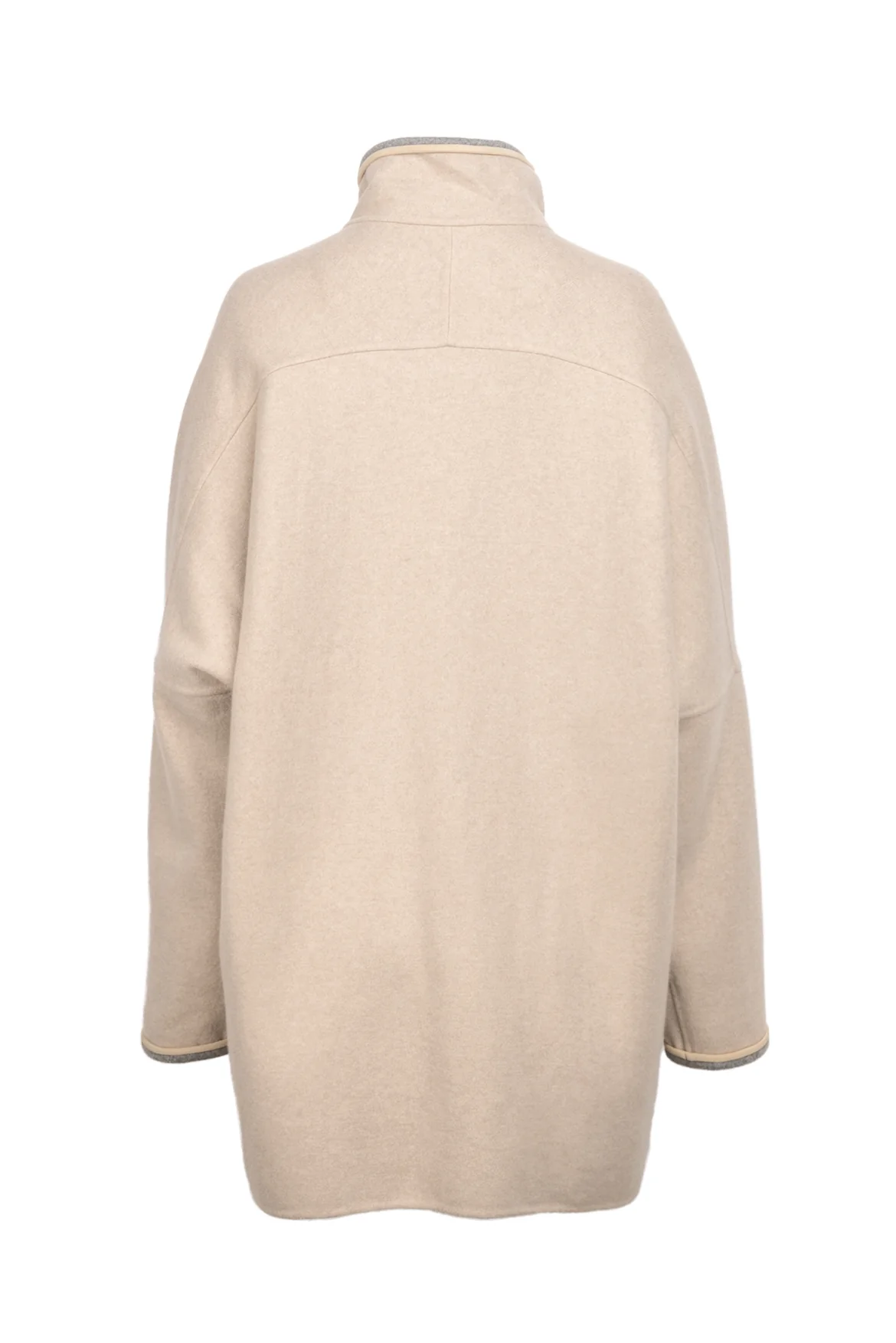 Loro Piana Size L Cashmere & Suede Trimmed Coat - Image 3