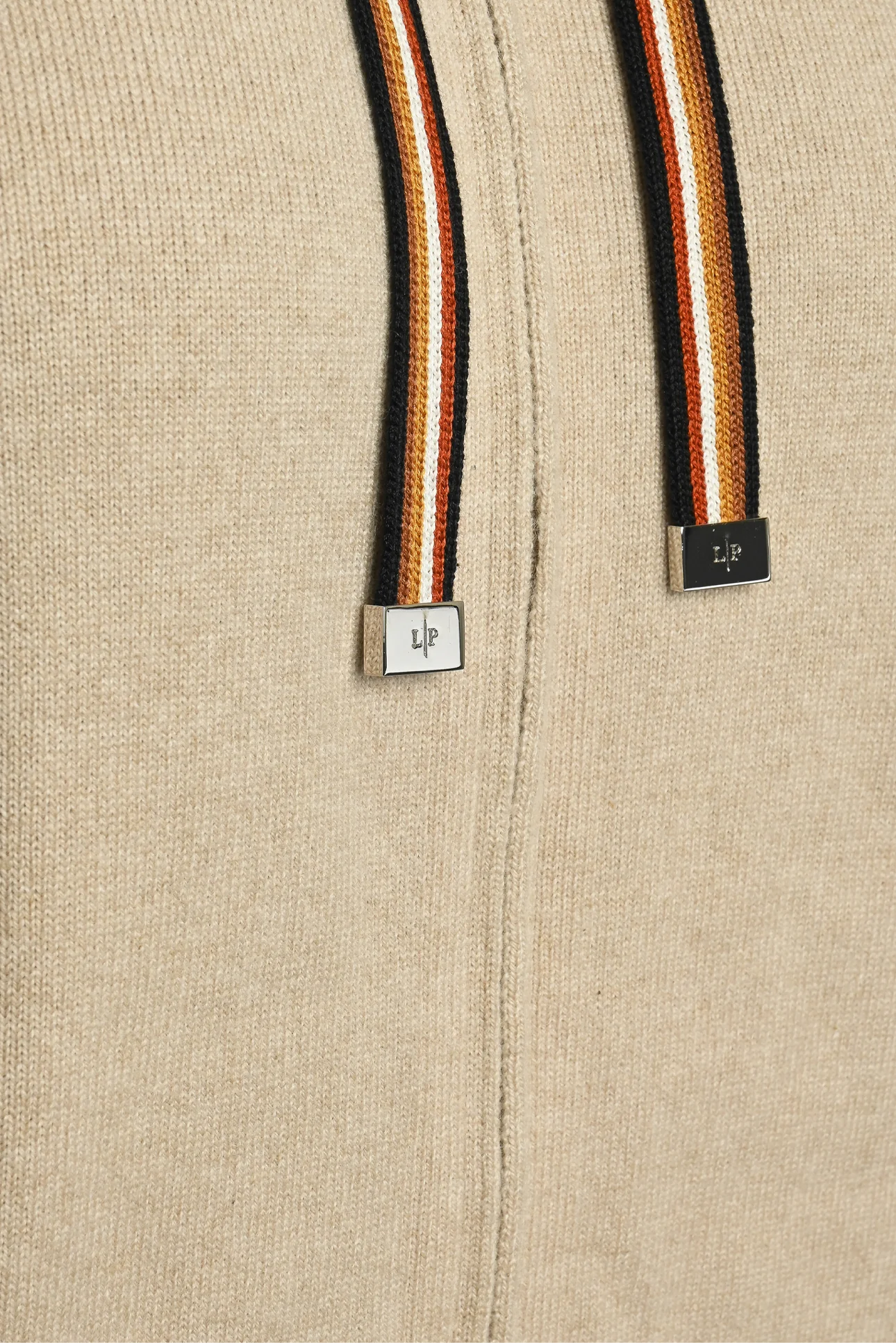 Loro Piana Size M Webbing Trim Cashmere Hoodie Cardigan - Image 3