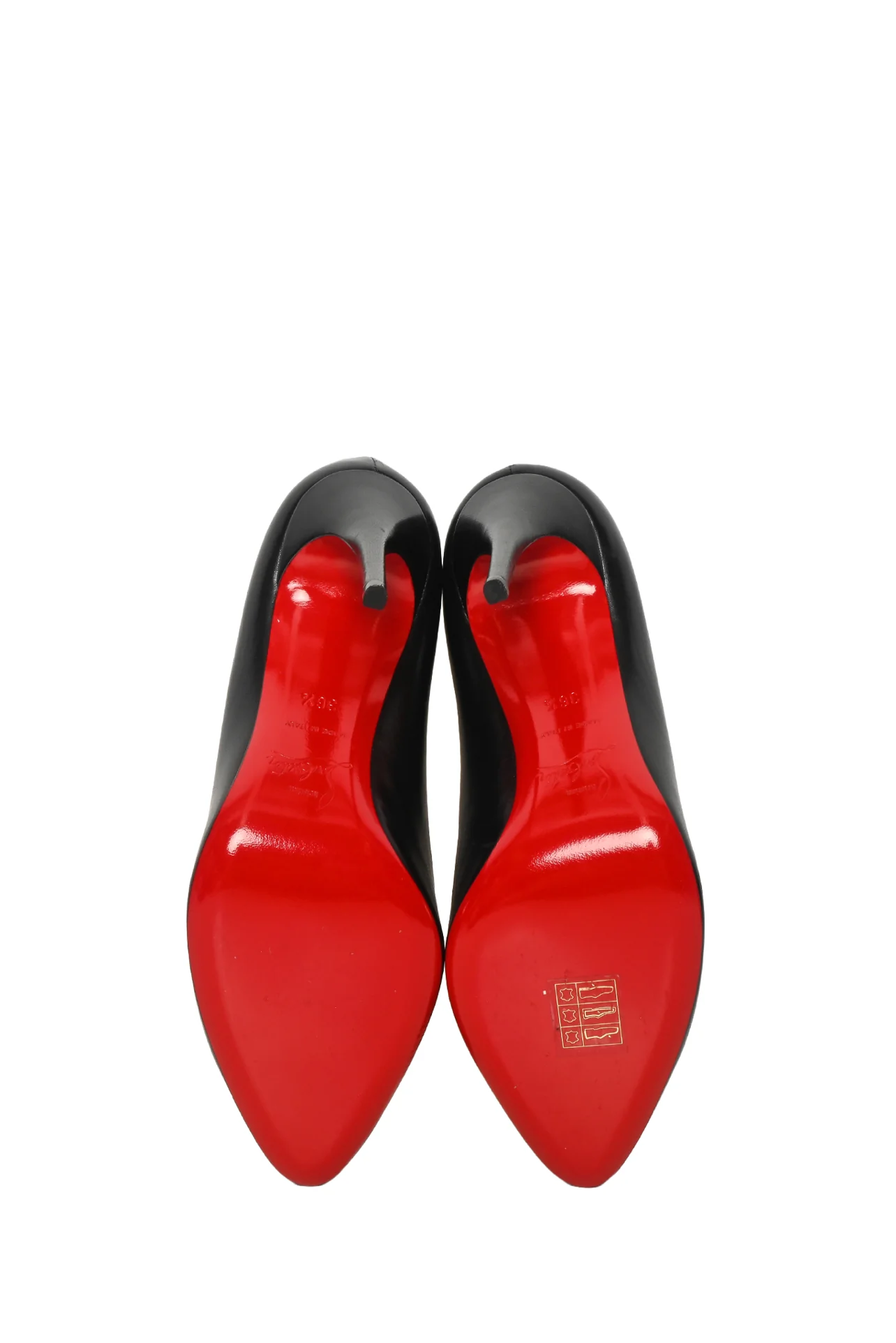 Louboutin Size 36.5 Elisa 100 Pumps - Image 5