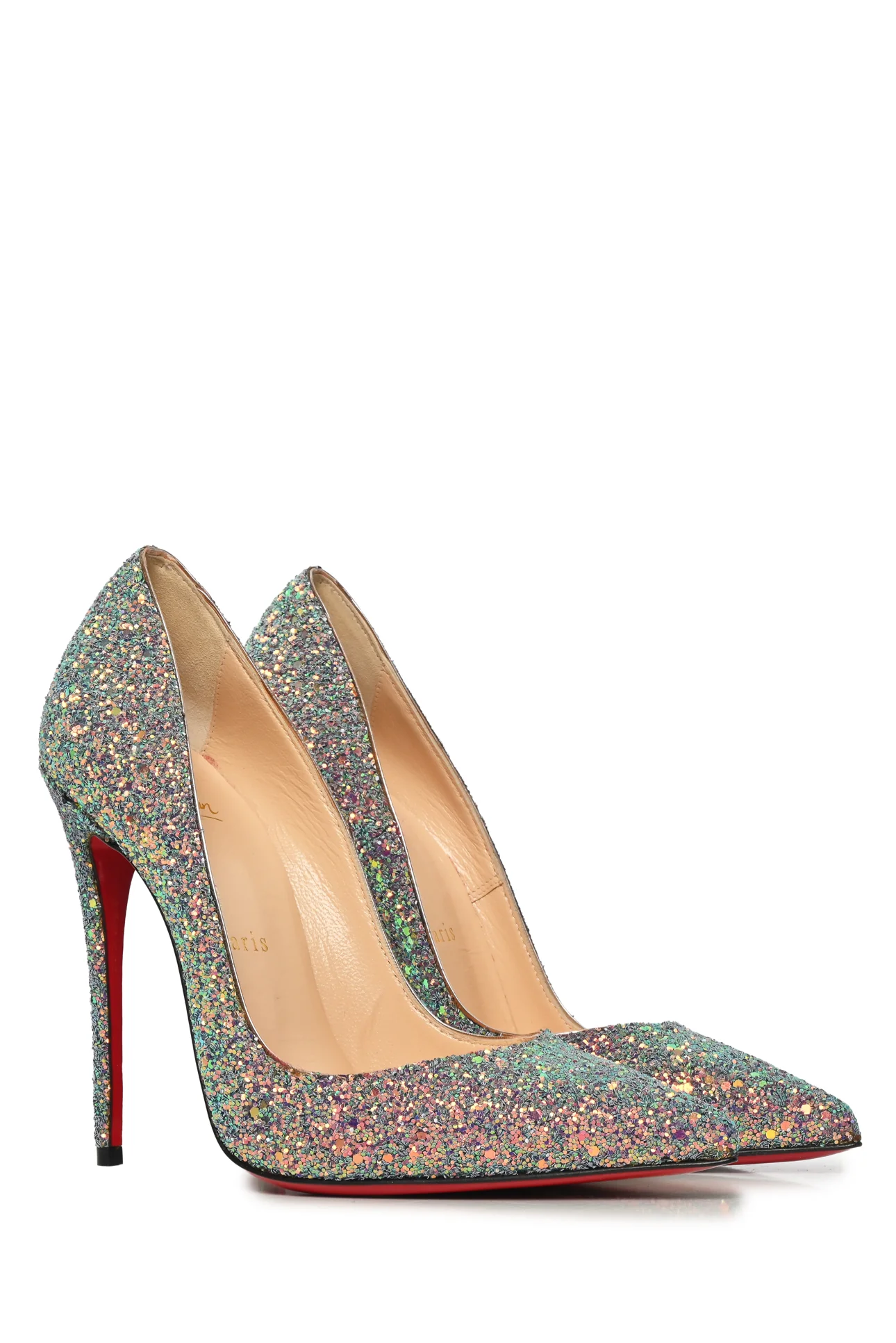 Louboutin Size 36.5 So Kate Glitter Pumps - Image 2