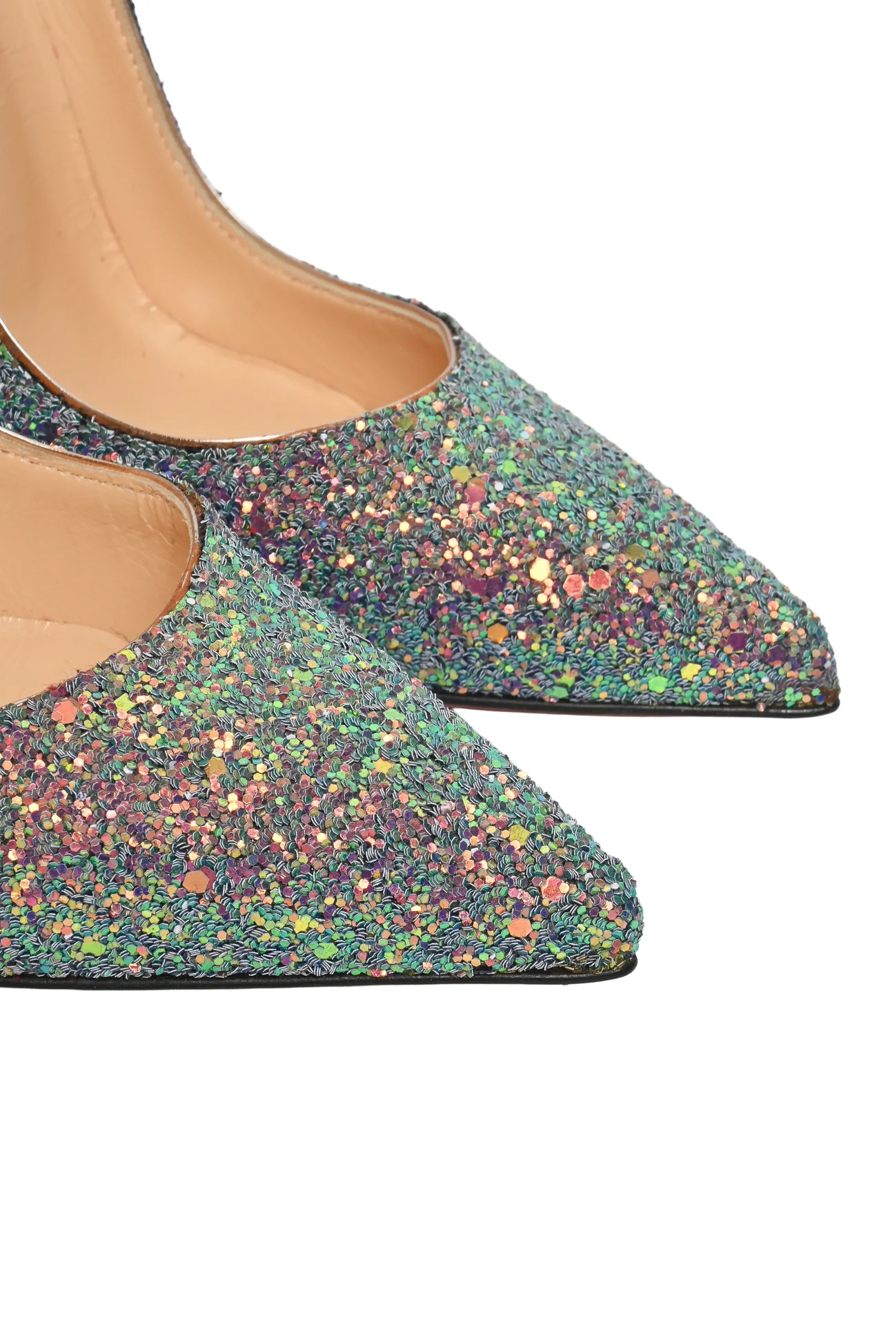 Louboutin Size 36.5 So Kate Glitter Pumps - Image 5