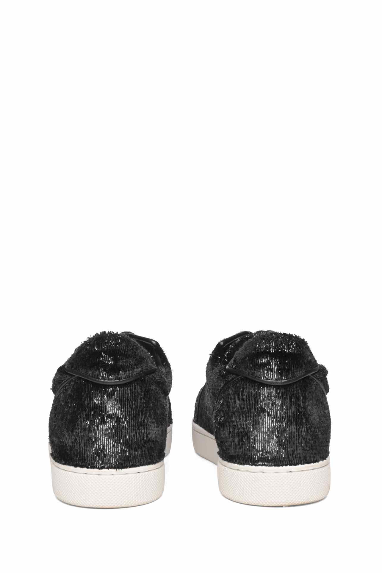 Louboutin Size 36 Velvet Effect Sneaker - Image 5