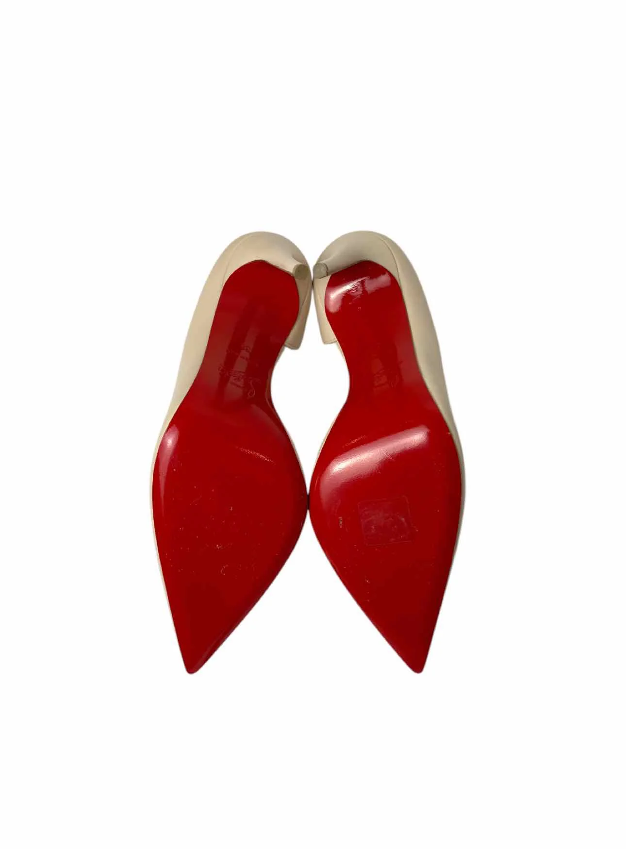 Louboutin Size 38 Leather Pumps - Image 5