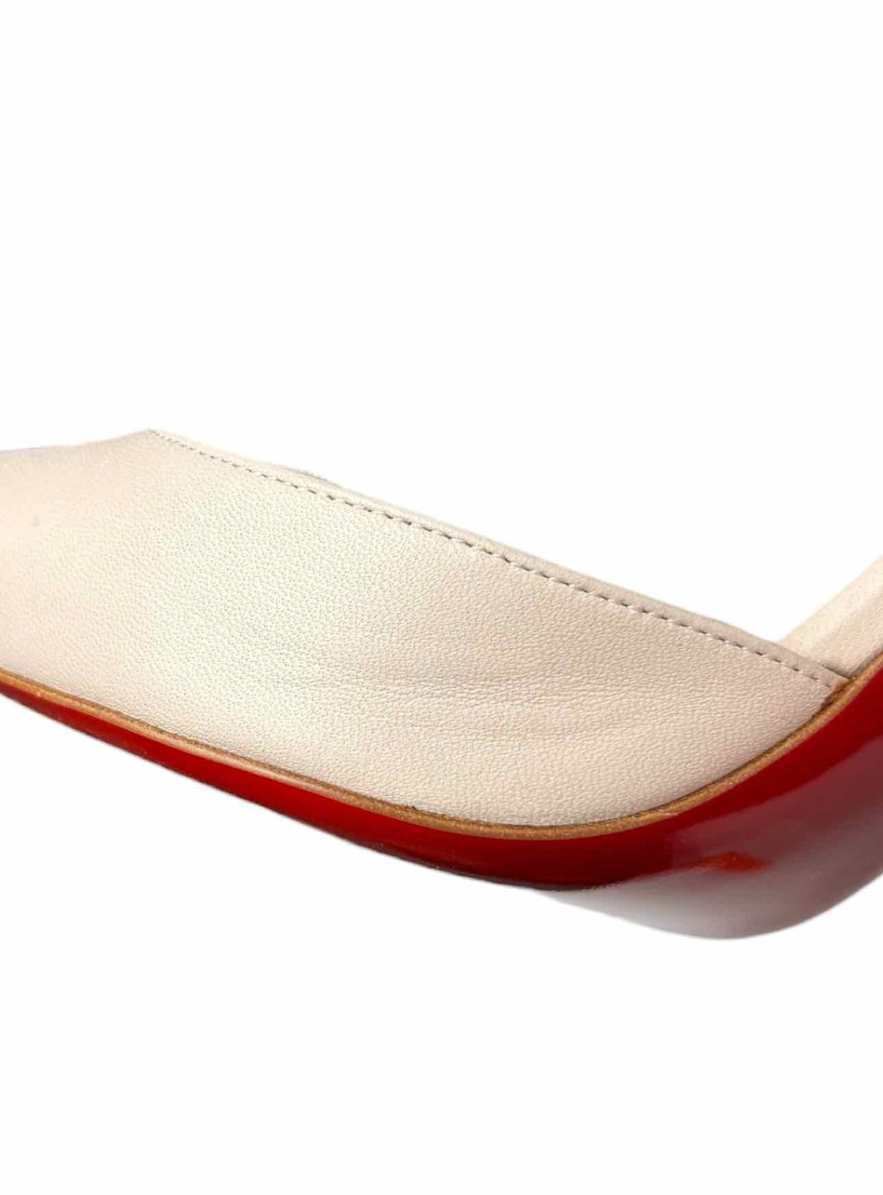 Louboutin Size 38 Leather Pumps - Image 7