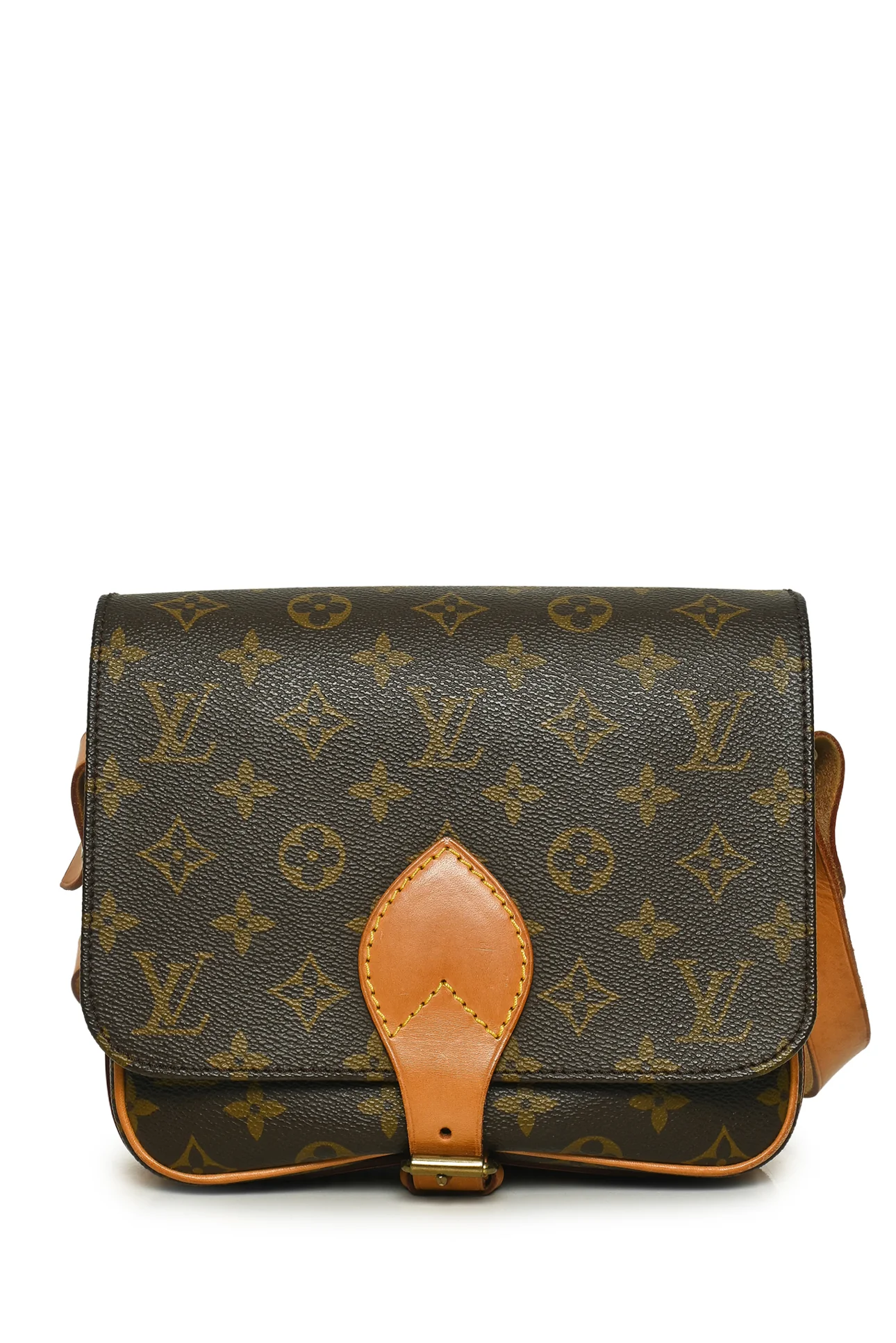 Louis Vuitton 1990 Monogram Cartouchiere MM