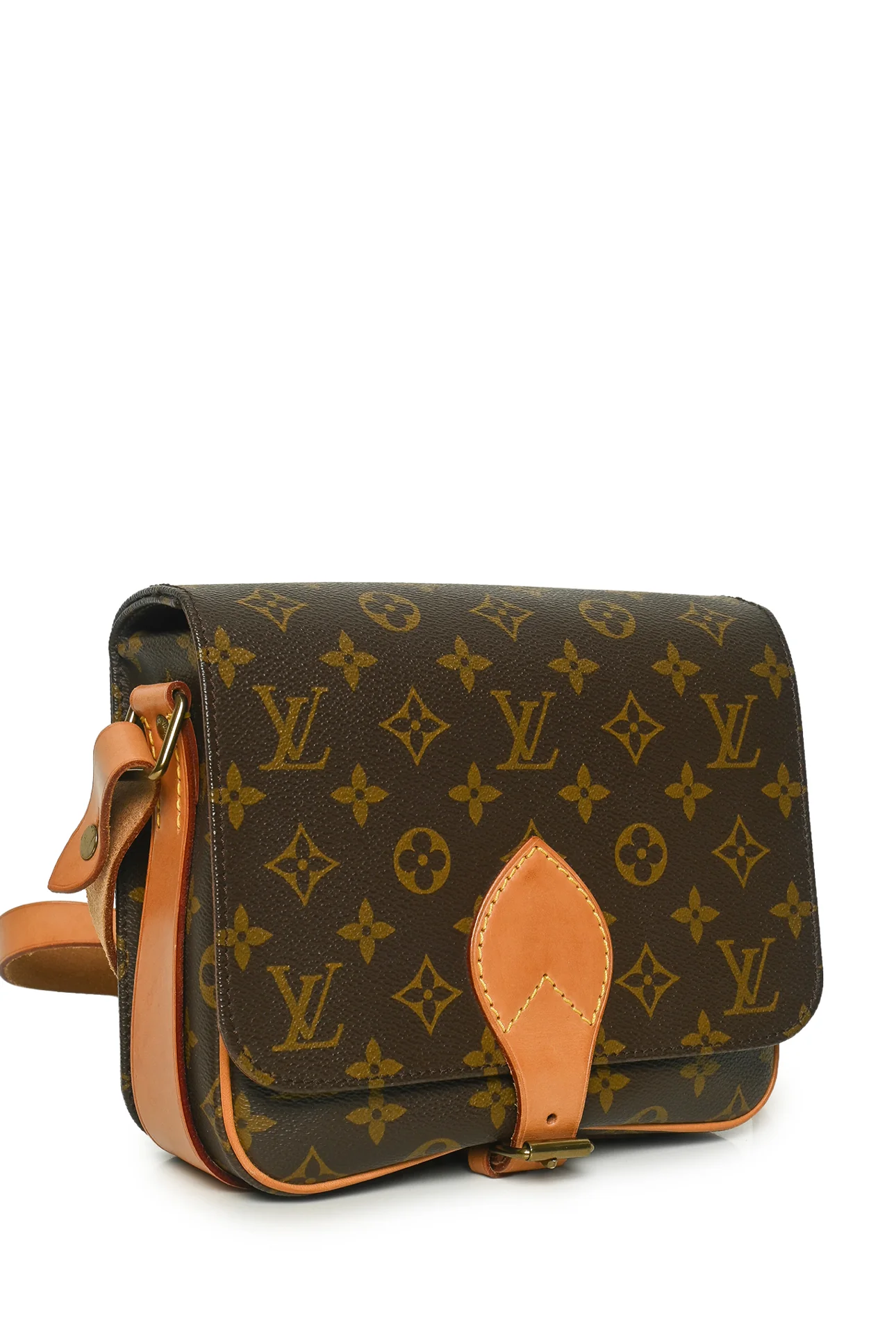 Louis Vuitton 1990 Monogram Cartouchiere MM - Image 2