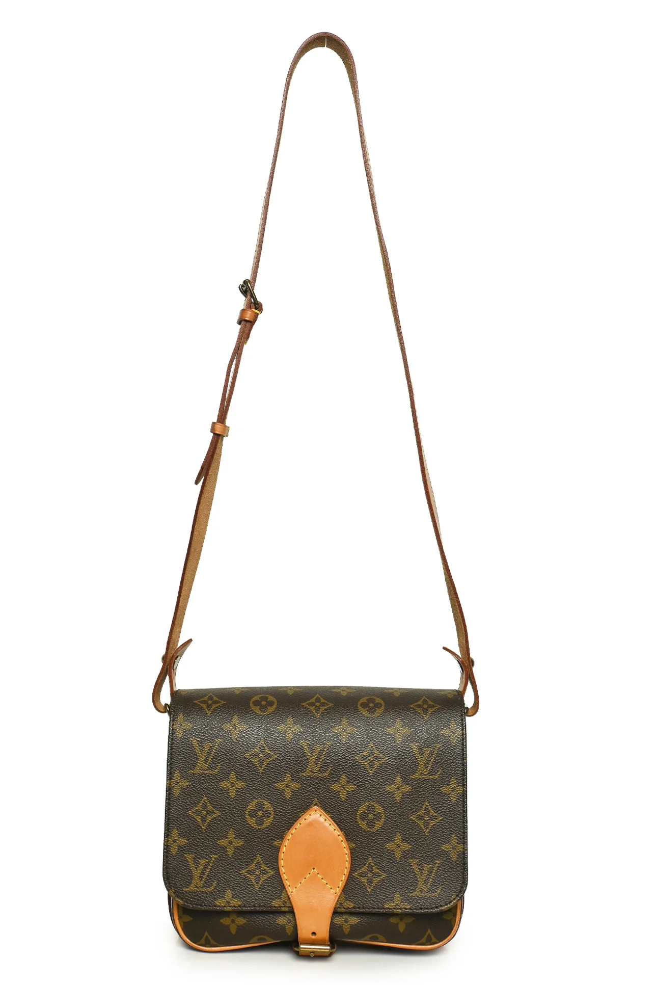 Louis Vuitton 1990 Monogram Cartouchiere MM - Image 6