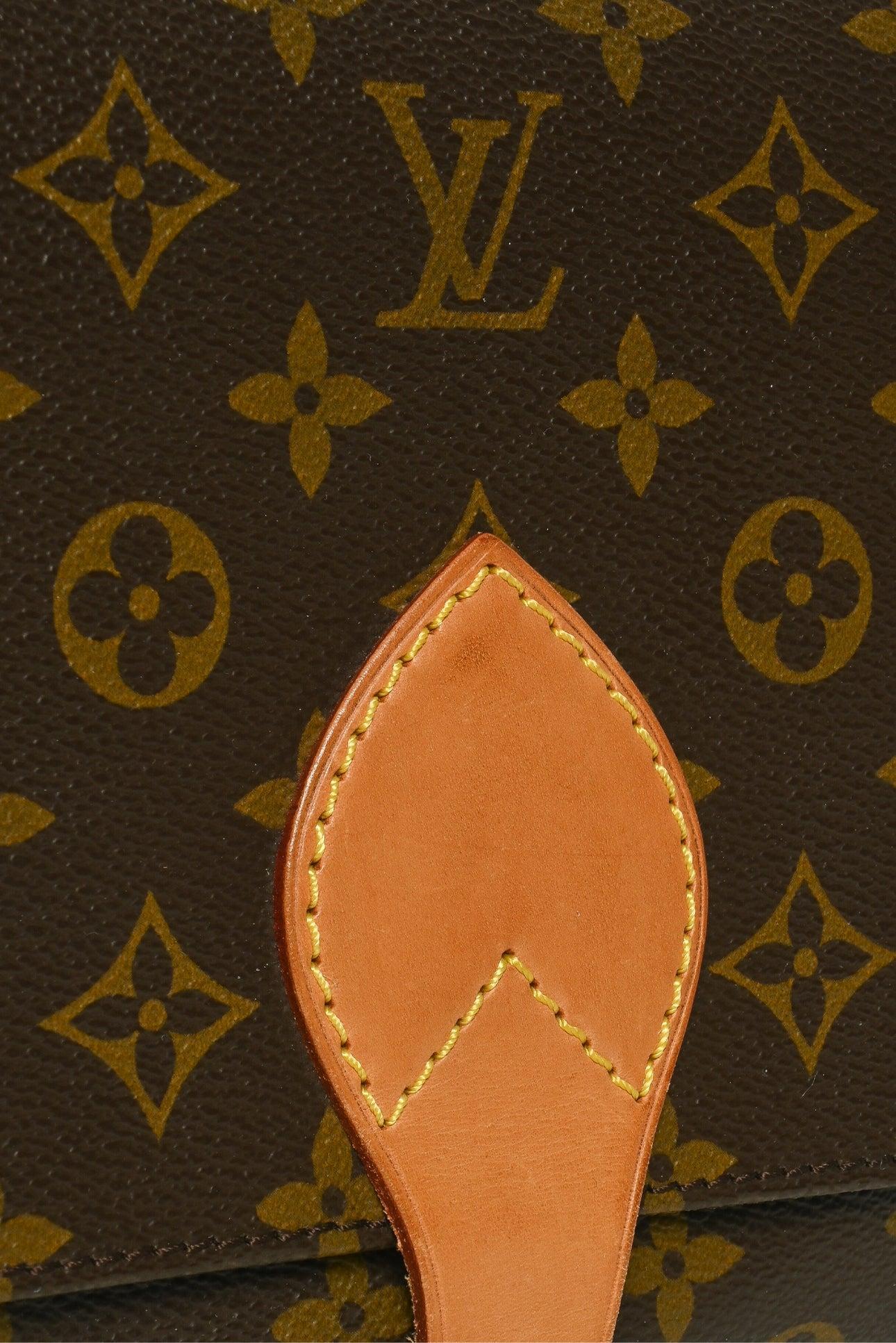 Louis Vuitton 1990 Monogram Cartouchiere MM - Image 7