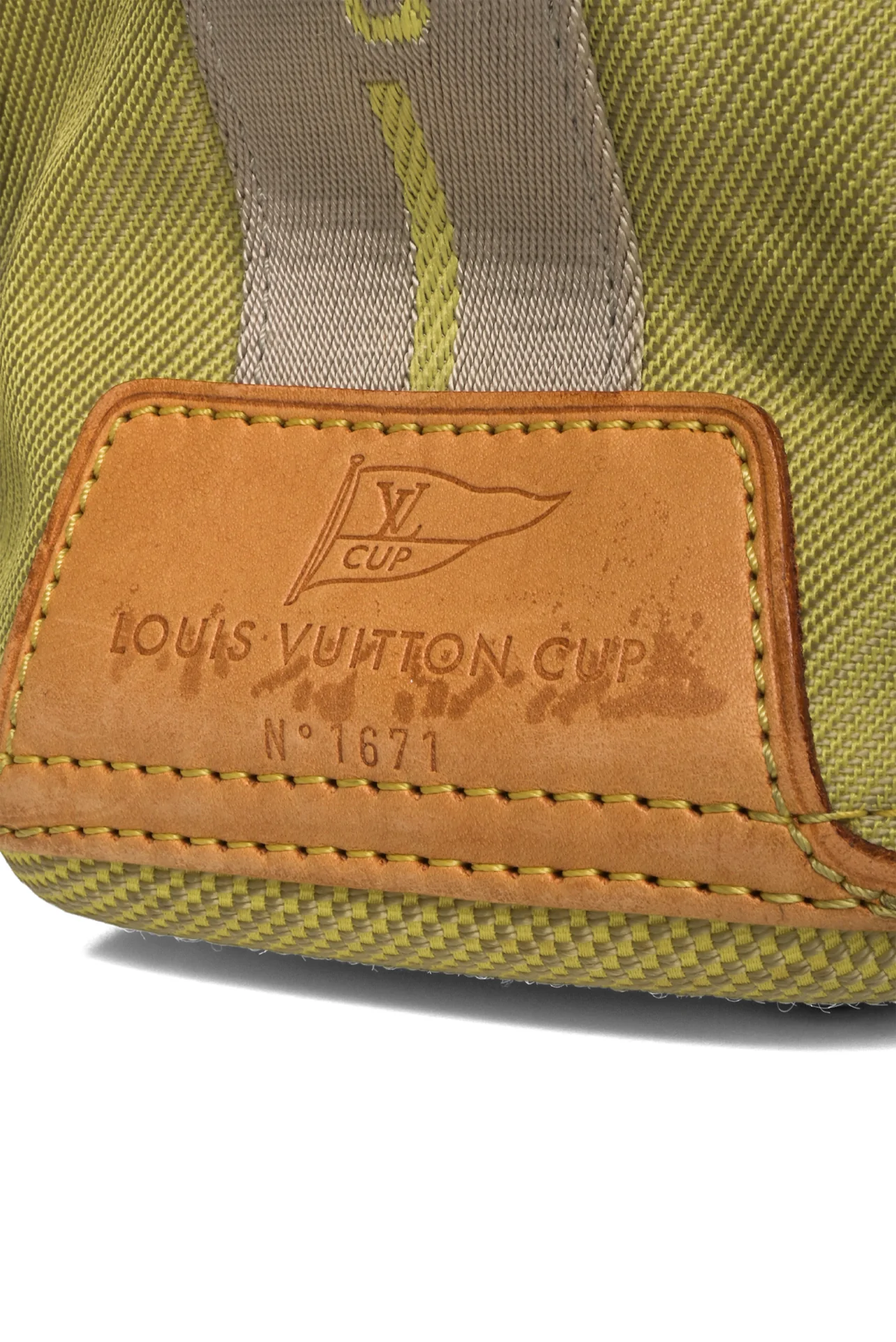 Louis Vuitton 2002 Damier Geant Americas Cup Volunteer Bag - Image 4