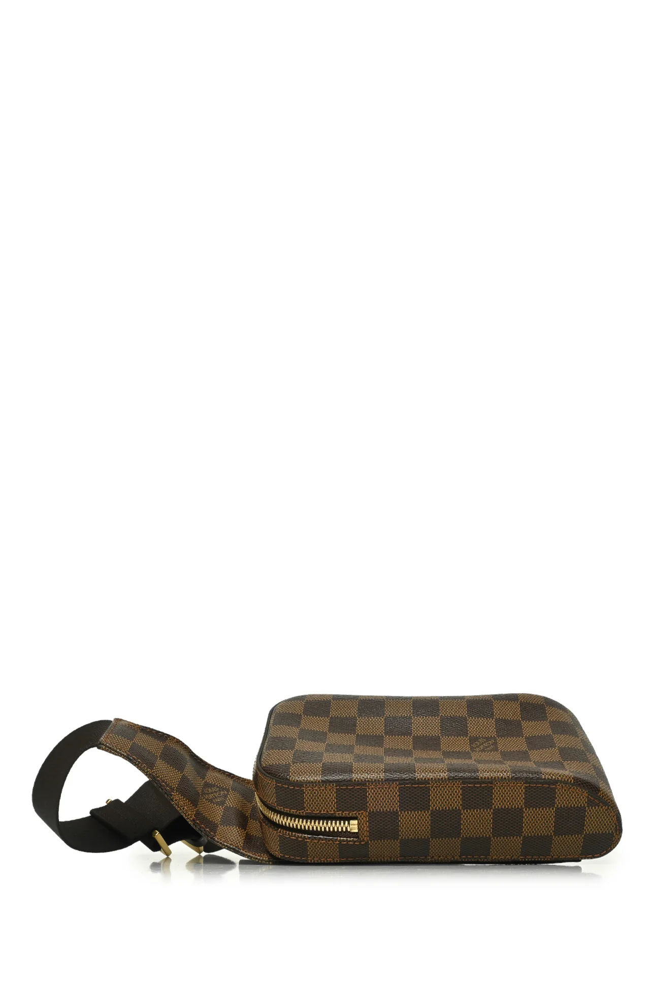 Louis Vuitton 2004 Damier Ebene Geronimos Sling Bag - Image 3