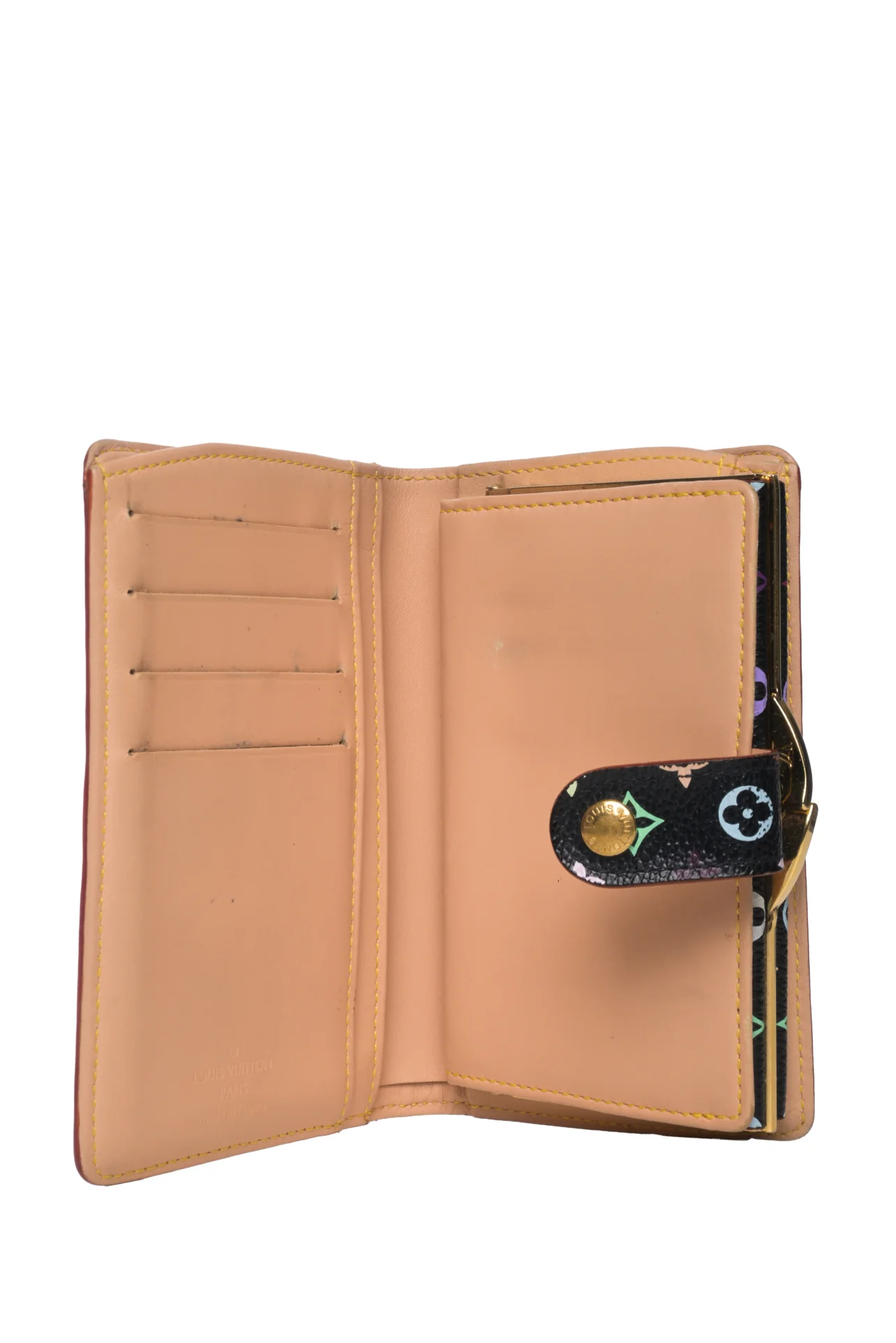 Louis Vuitton 2006 Monogram Multicolor Portefeuille Viennois Wallet - Image 3