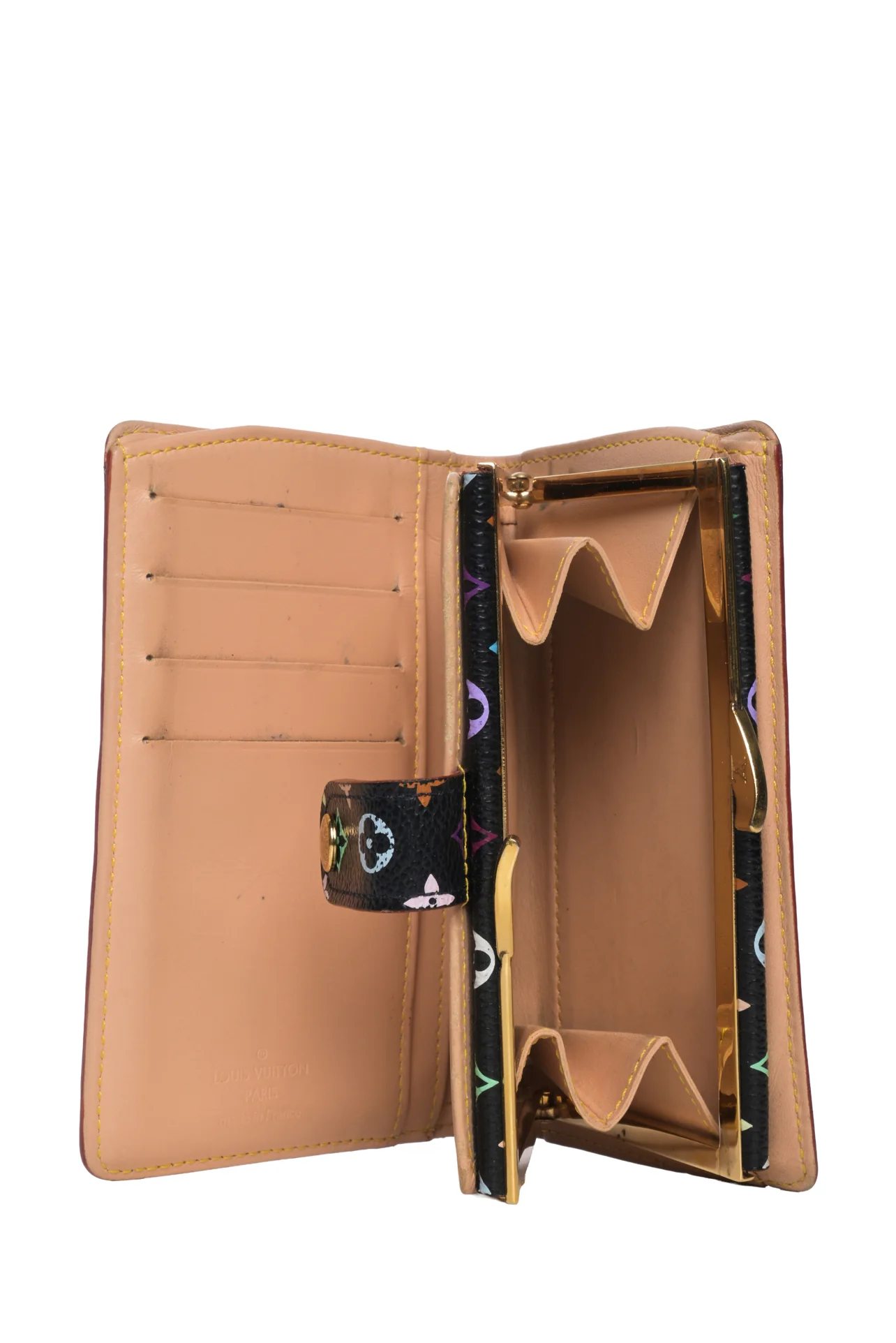 Louis Vuitton 2006 Monogram Multicolor Portefeuille Viennois Wallet - Image 4