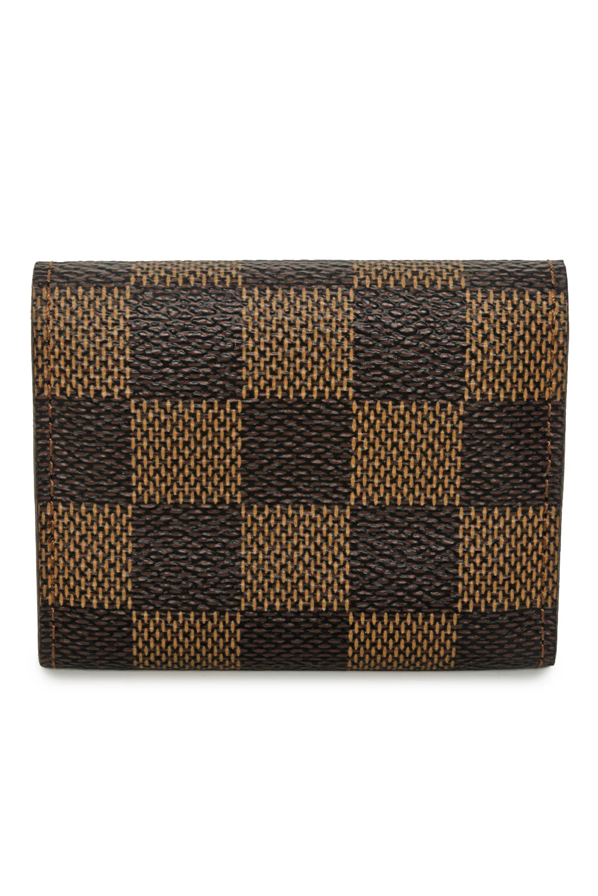 Louis Vuitton 2008 Damier Ebene Cufflinks Case - Image 3
