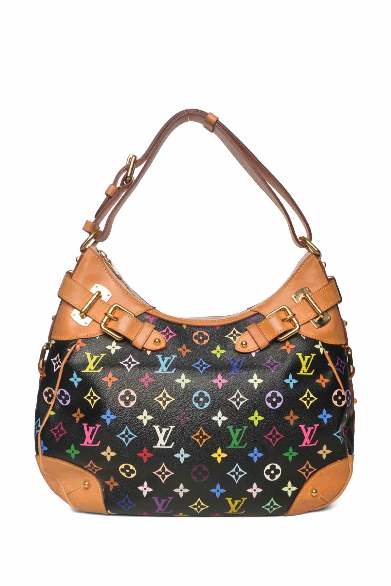Louis Vuitton 2010 Monogram Multicolor Greta Shoulder Bag