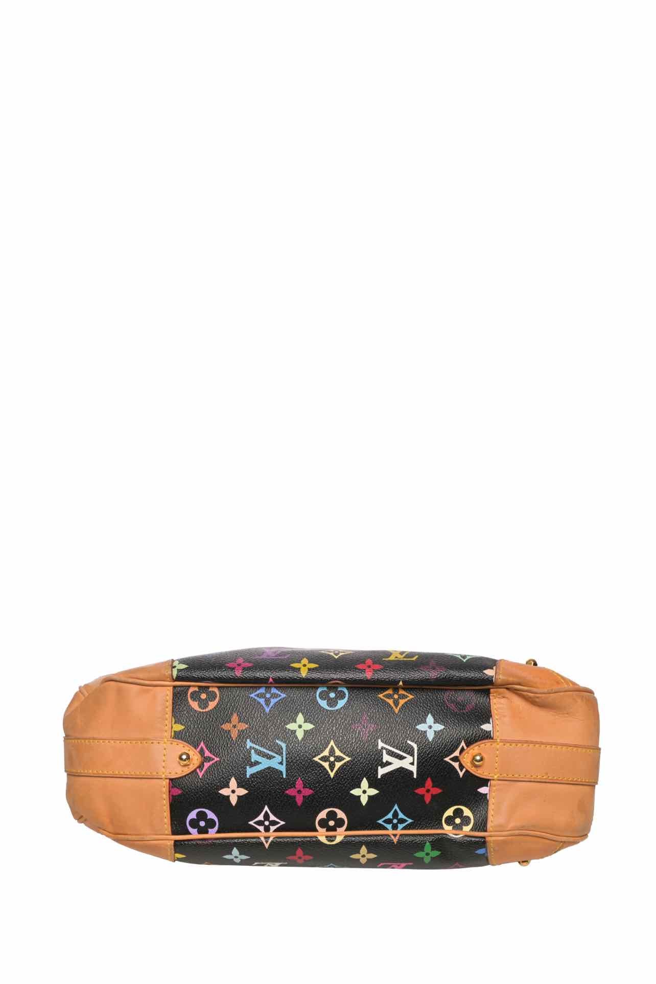 Louis Vuitton 2010 Monogram Multicolor Greta Shoulder Bag - Image 4