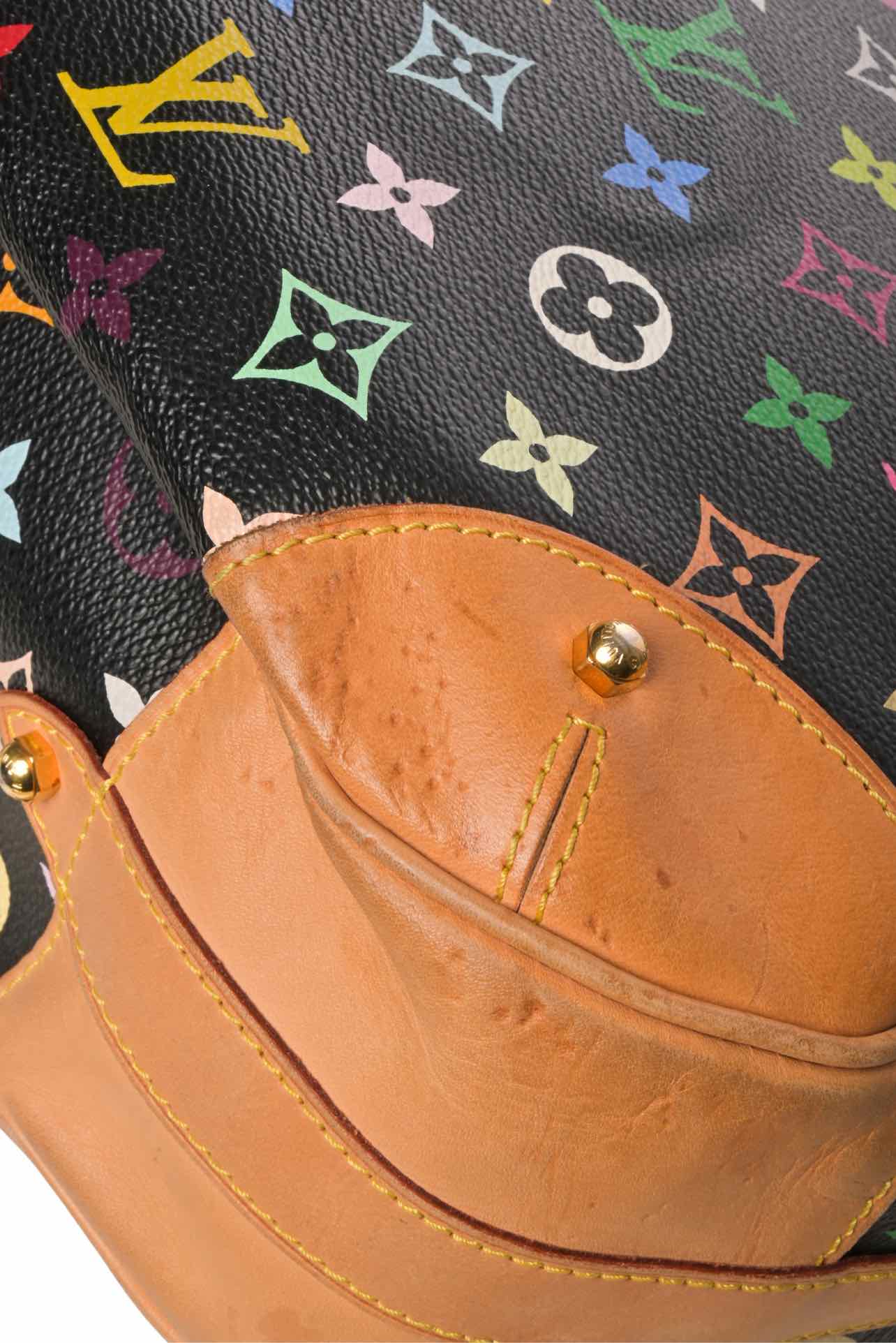 Louis Vuitton 2010 Monogram Multicolor Greta Shoulder Bag - Image 6