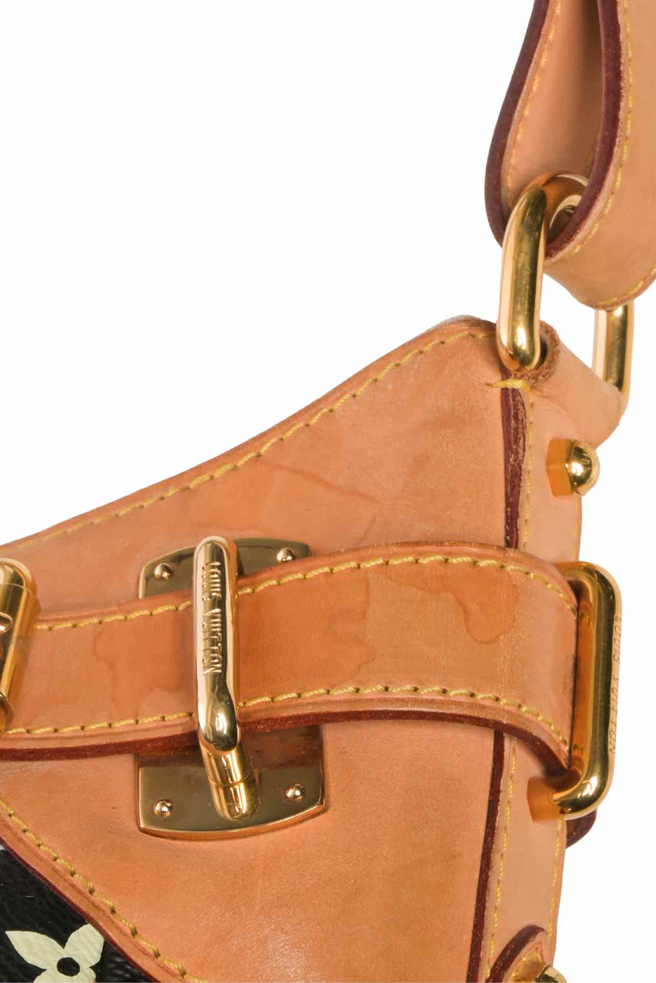 Louis Vuitton 2010 Monogram Multicolor Greta Shoulder Bag - Image 7