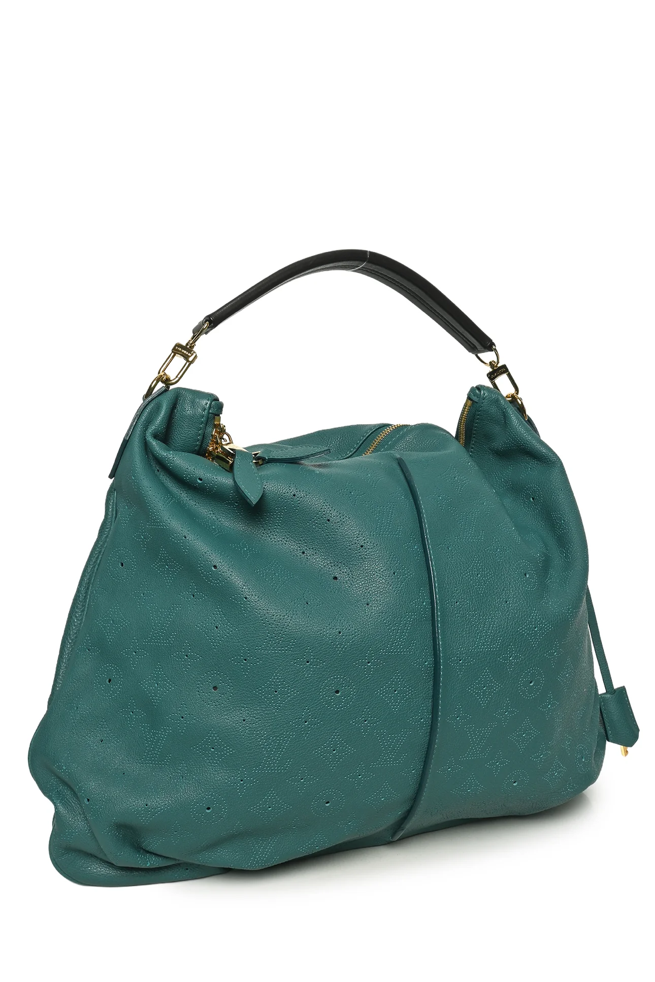 Louis Vuitton 2012 Lagon Monogram Mahina Selene GM Bag - Image 2