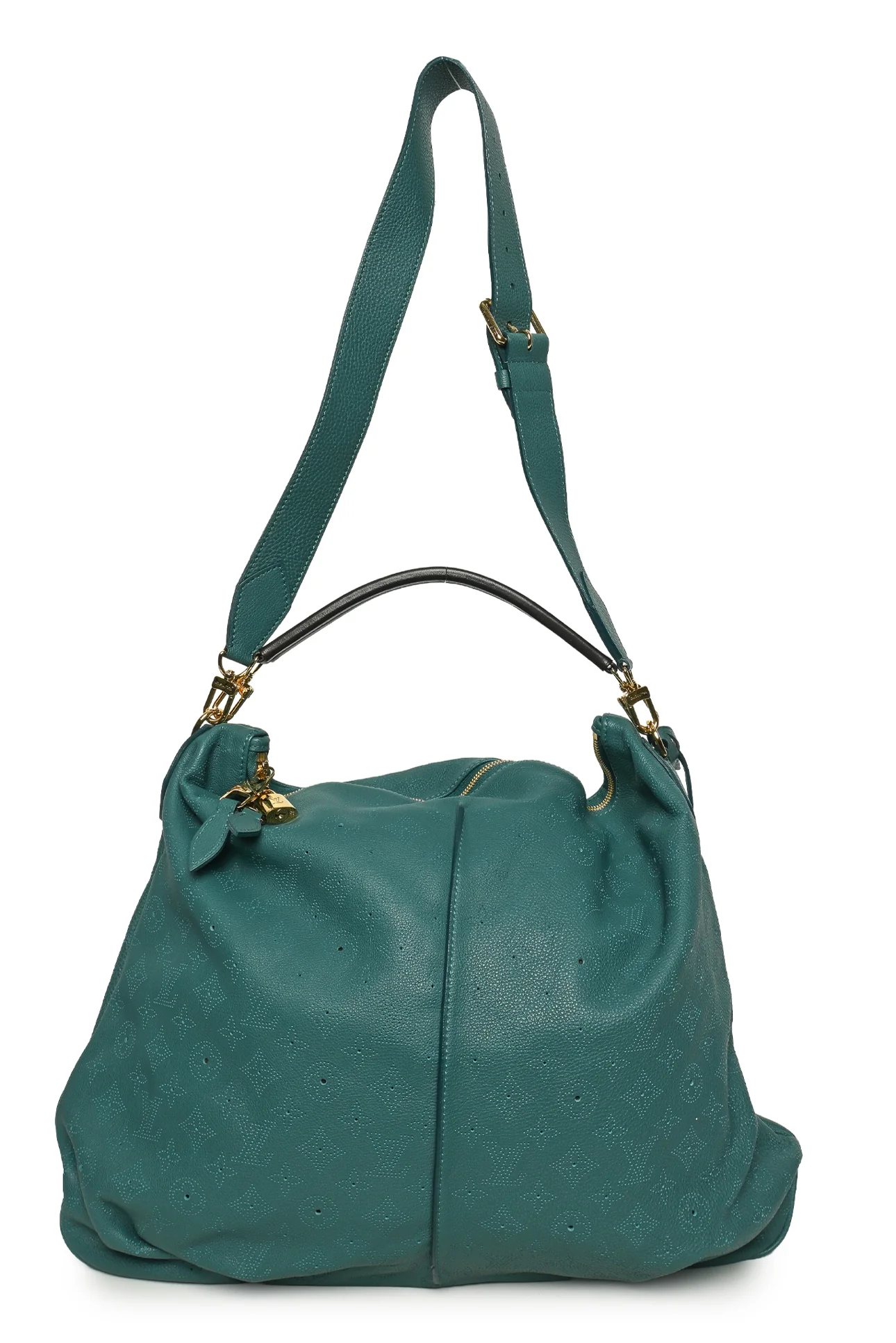 Louis Vuitton 2012 Lagon Monogram Mahina Selene GM Bag - Image 4