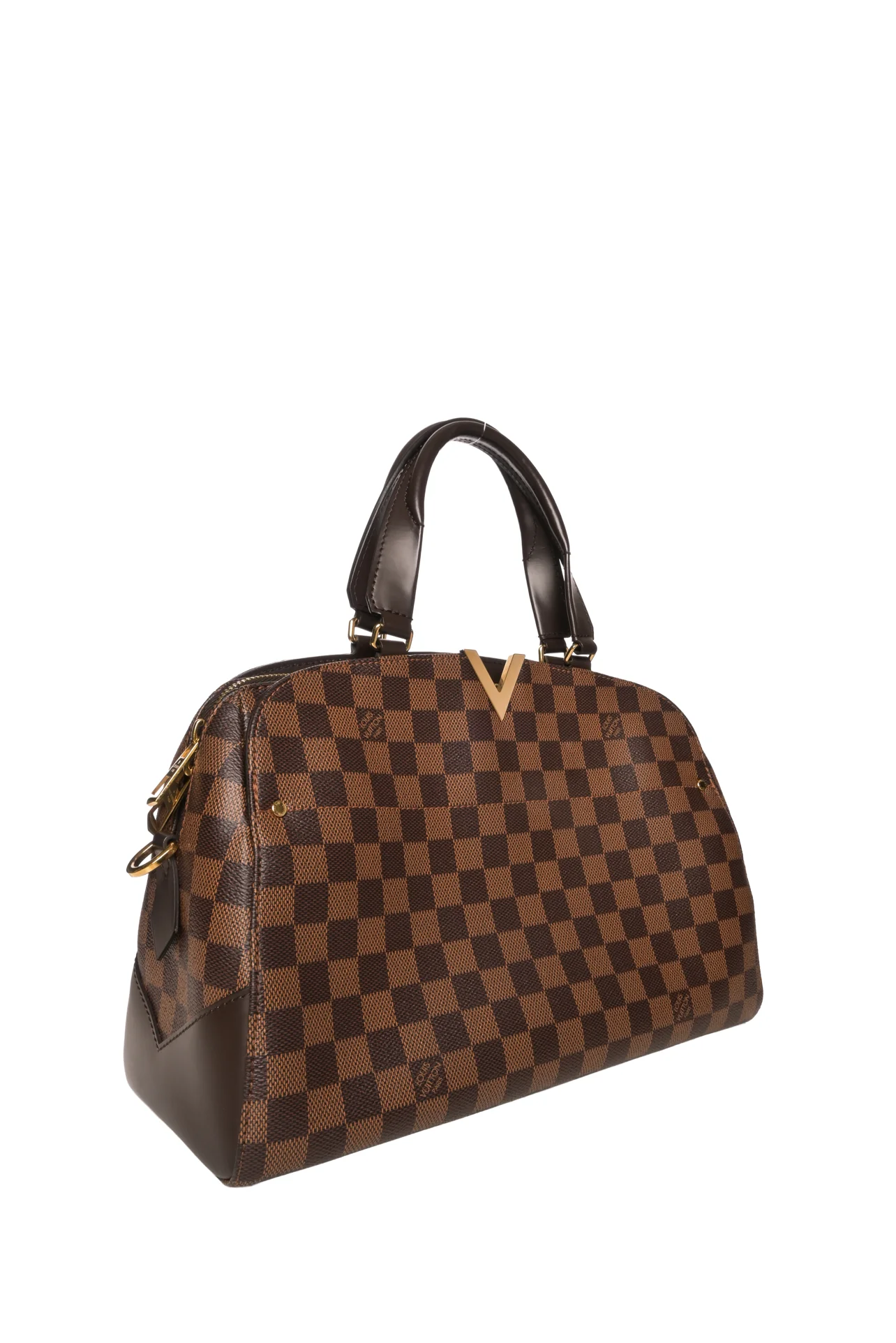 Louis Vuitton 2016 Damier Ebene Kensington Bowling Bag - Image 2