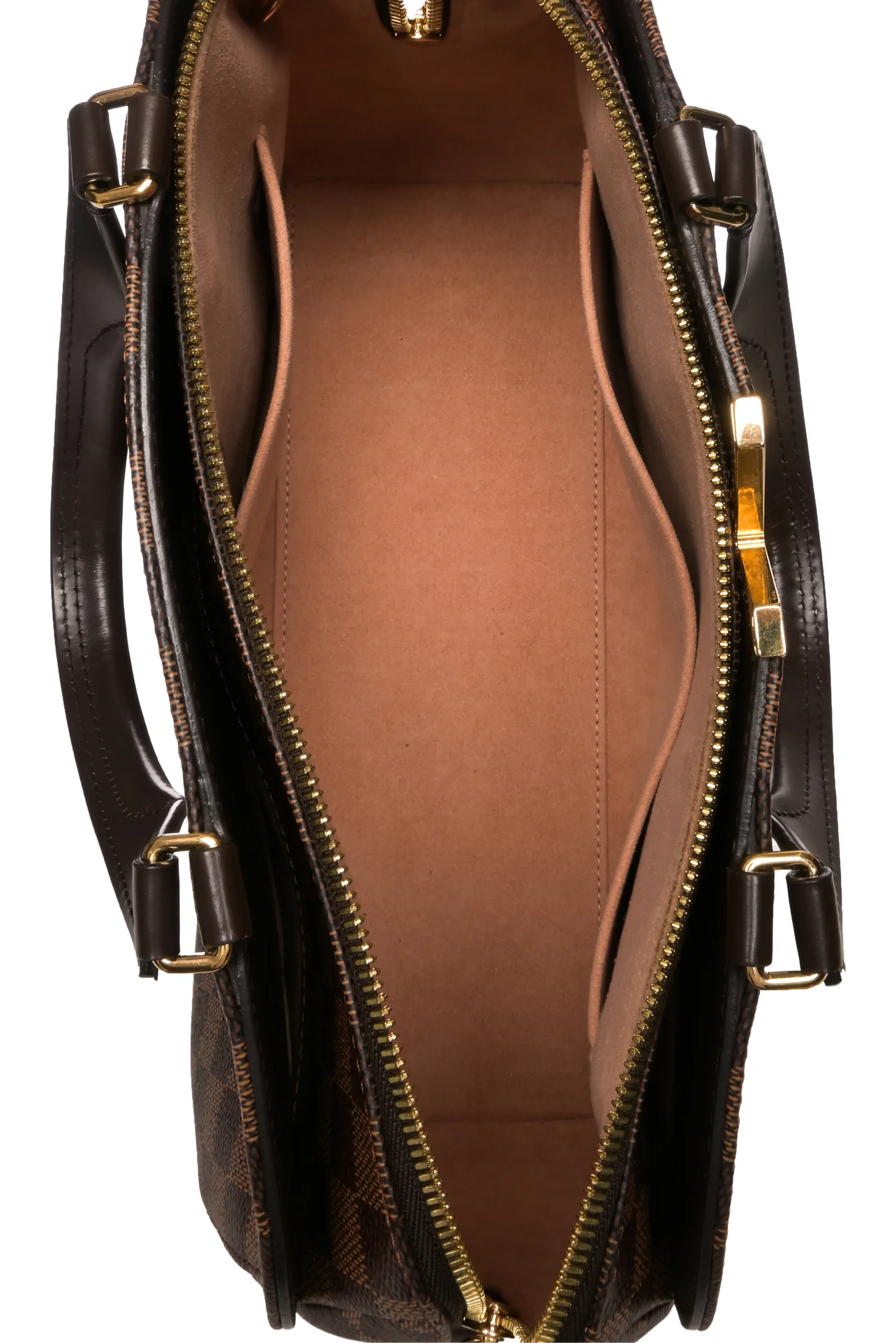 Louis Vuitton 2016 Damier Ebene Kensington Bowling Bag - Image 7