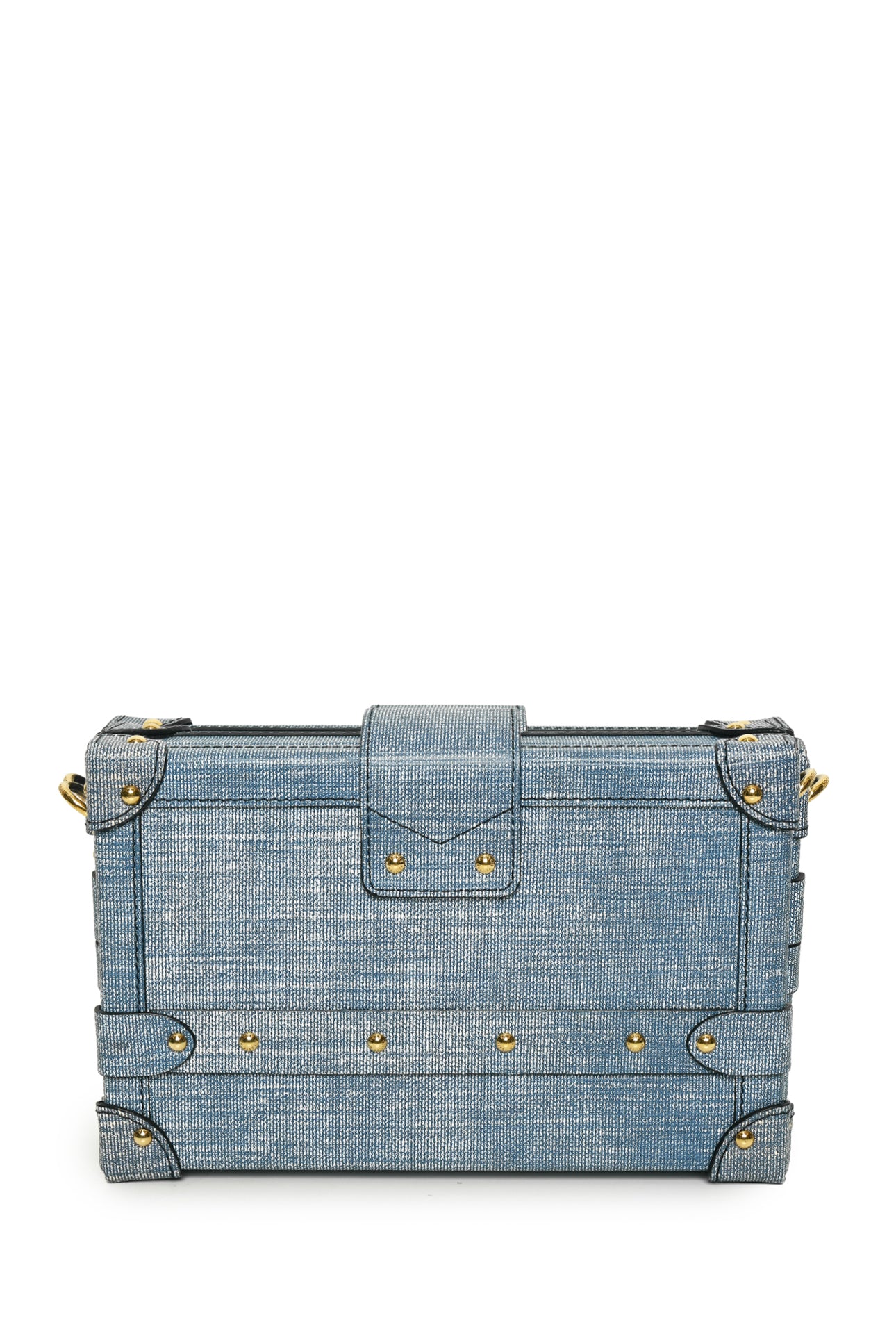 Louis Vuitton 2017 Denim Print Coated Canvas Petite Malle - Image 3