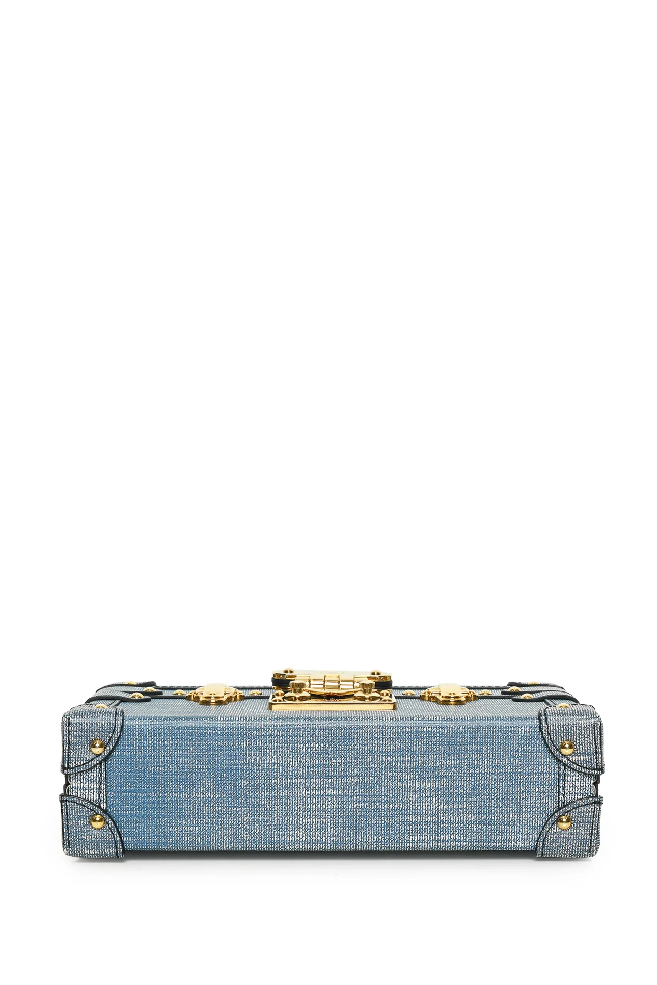 Louis Vuitton 2017 Denim Print Coated Canvas Petite Malle - Image 4