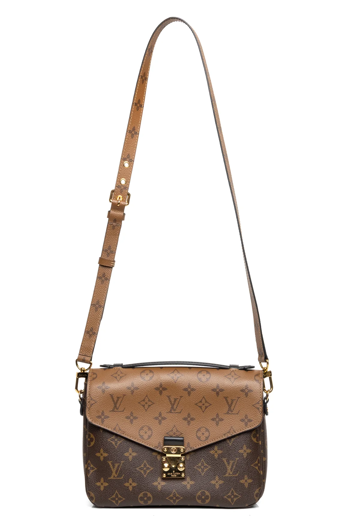 Louis Vuitton 2018 Monogram Reverse Pochette MÃ©tis Shoulder Bag - Image 4