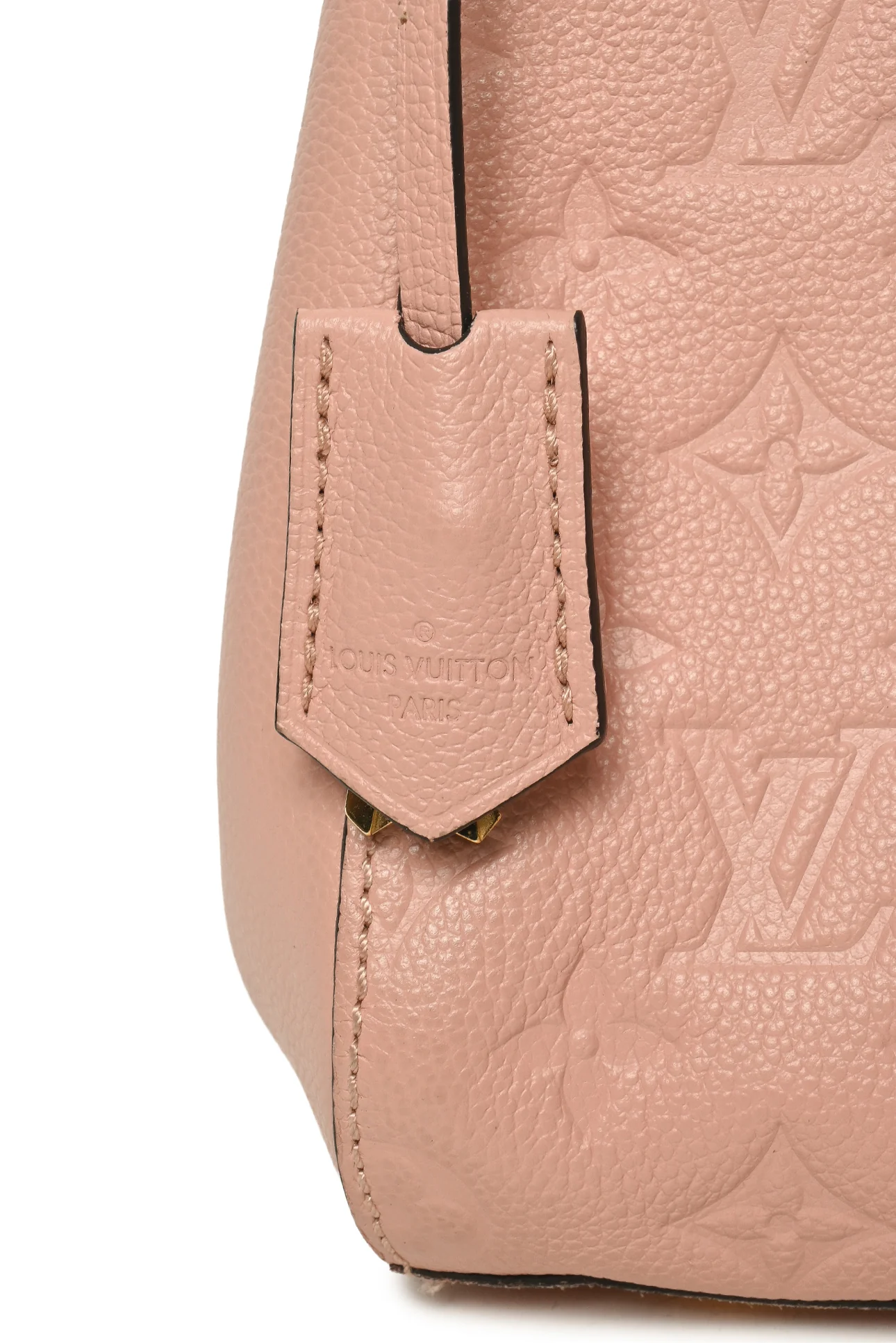 Louis Vuitton 2018 Monograme Empreinte Monaigne BB Tote - Image 5