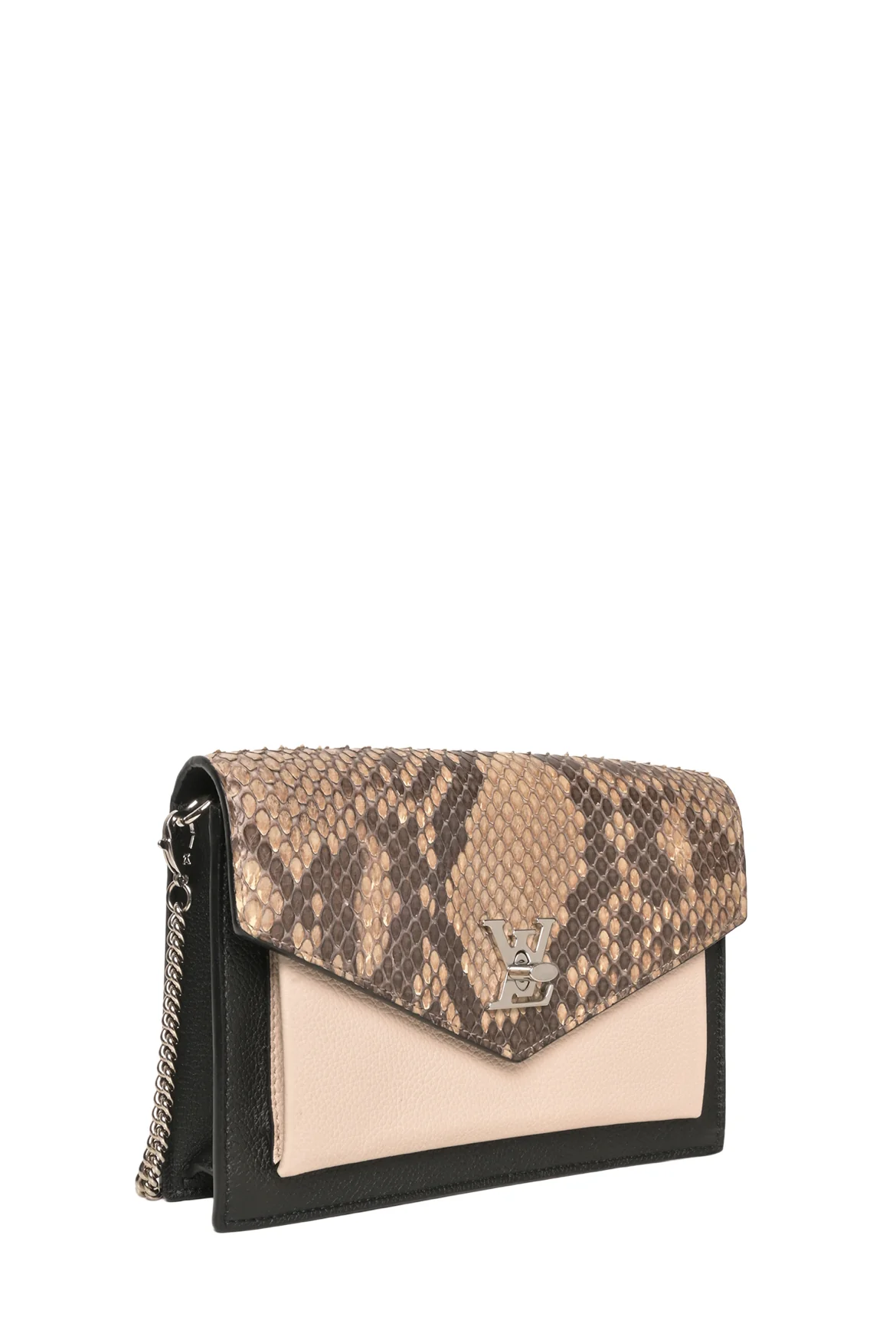 Louis Vuitton 2019 Python Mylockme Chain Pochette - Image 2