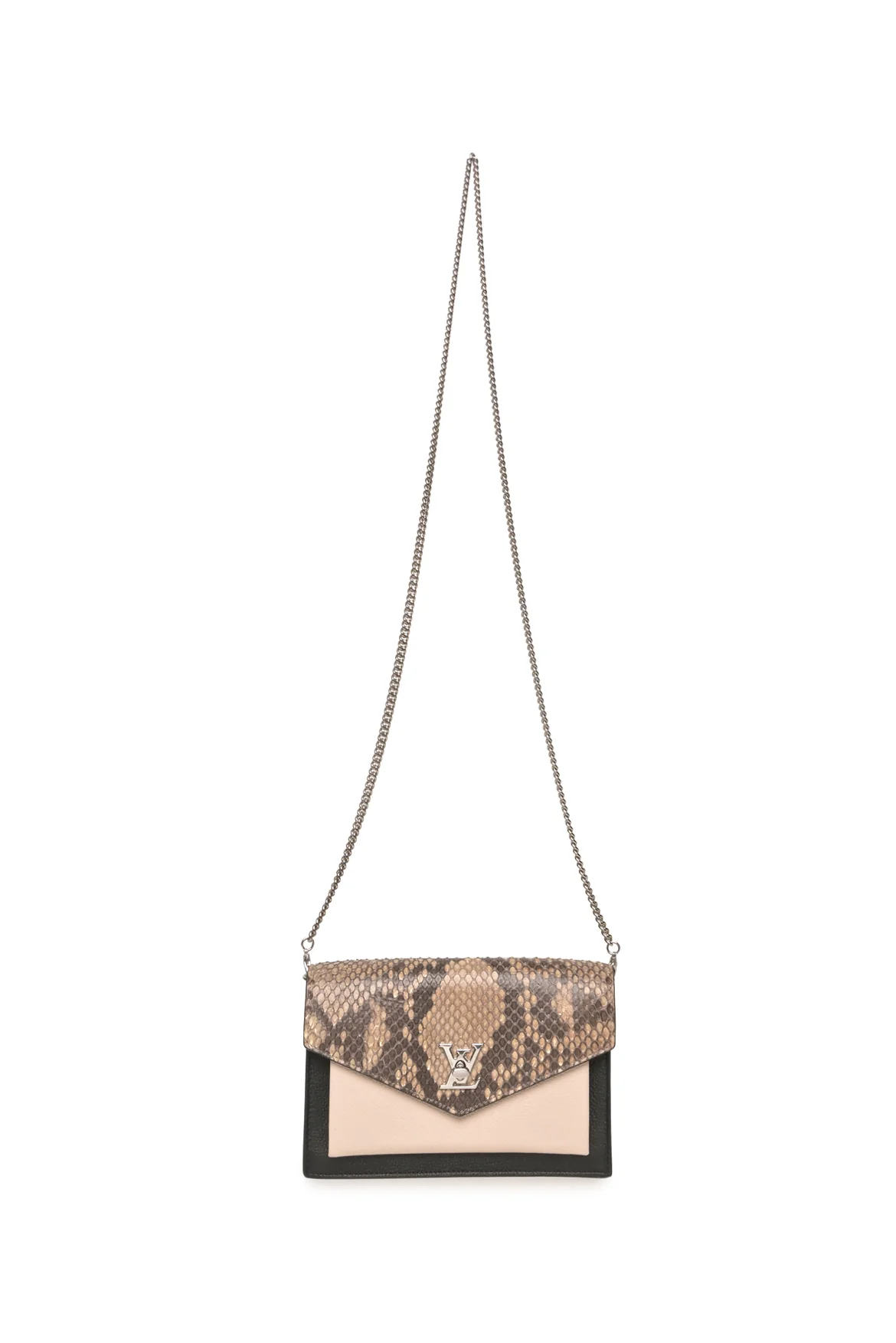 Louis Vuitton 2019 Python Mylockme Chain Pochette - Image 5