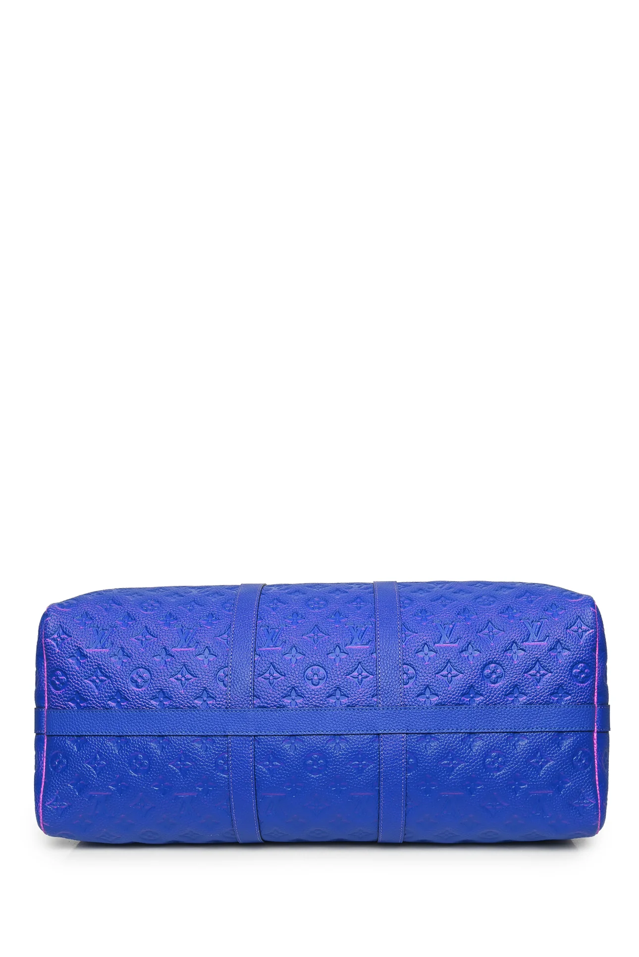 Louis Vuitton 2022 V.A Monogram Taurillon Illusion Keepall Bandouliere 50 - Image 4