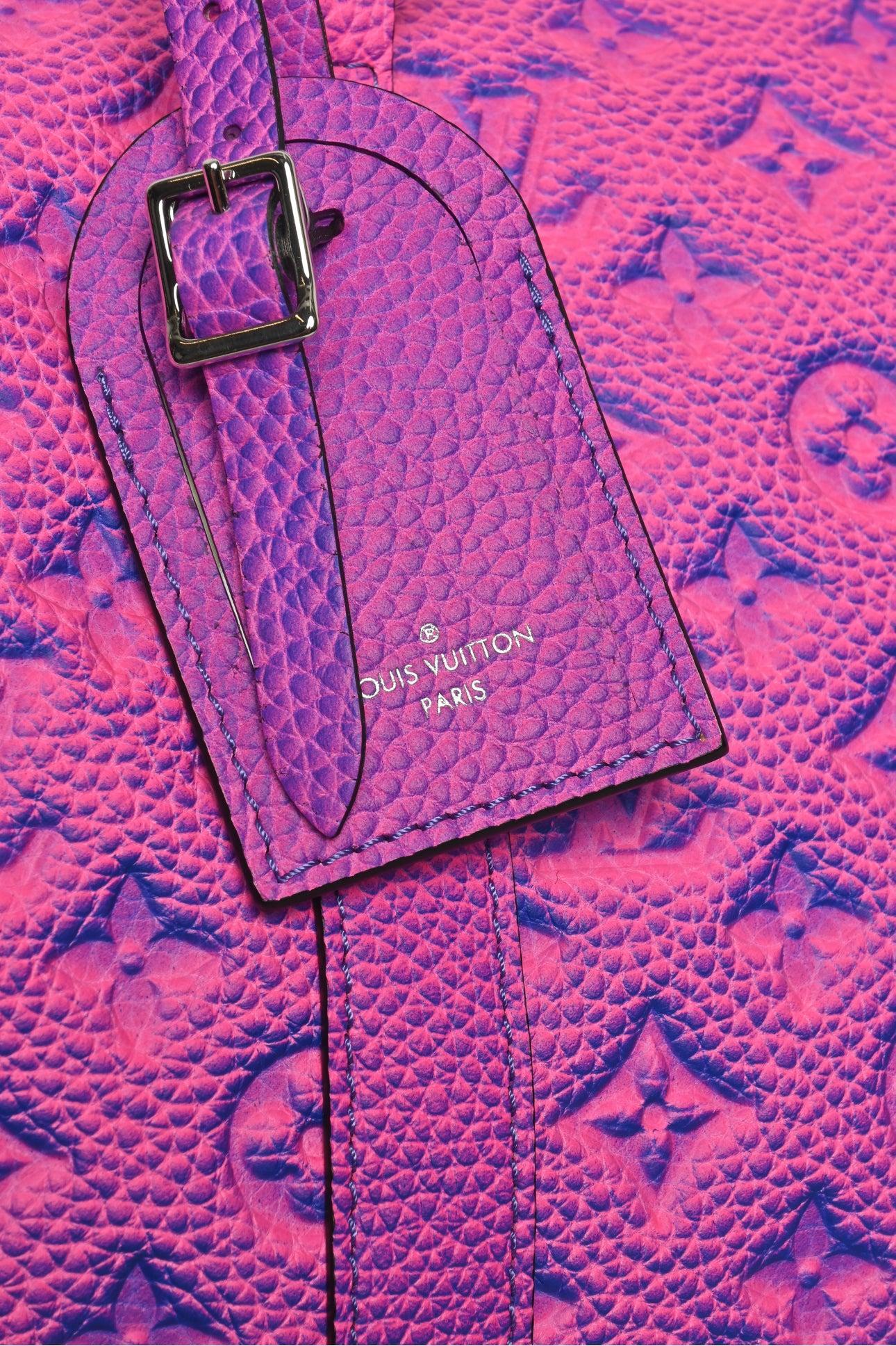 Louis Vuitton 2022 V.A Monogram Taurillon Illusion Keepall Bandouliere 50 - Image 8