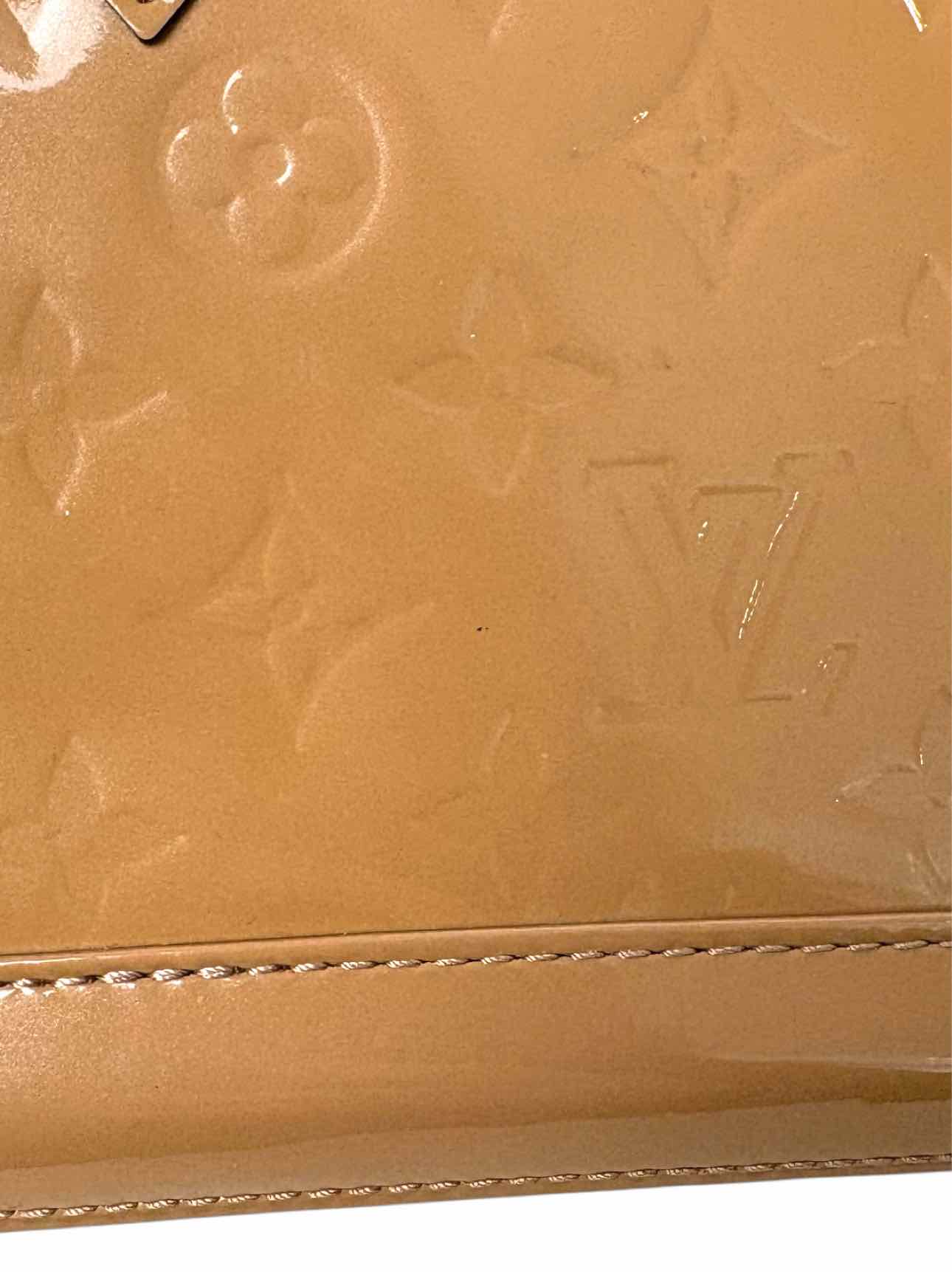 Louis Vuitton Alma BB Rose Velours Vernis Purse - Image 12