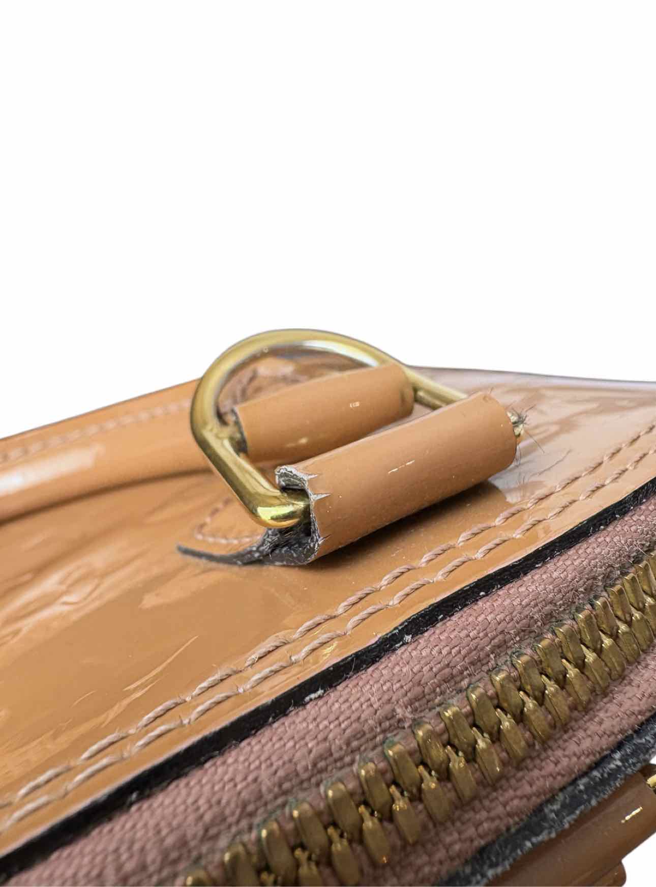 Louis Vuitton Alma BB Rose Velours Vernis Purse - Image 20