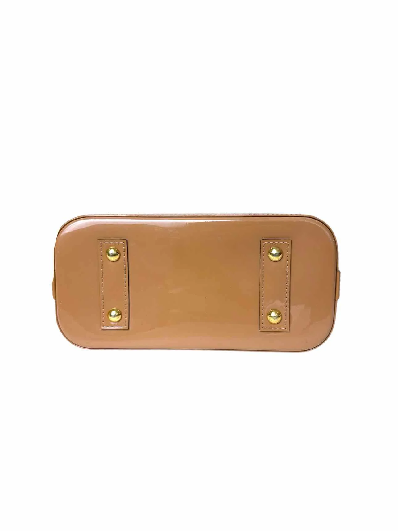 Louis Vuitton Alma BB Rose Velours Vernis Purse - Image 6