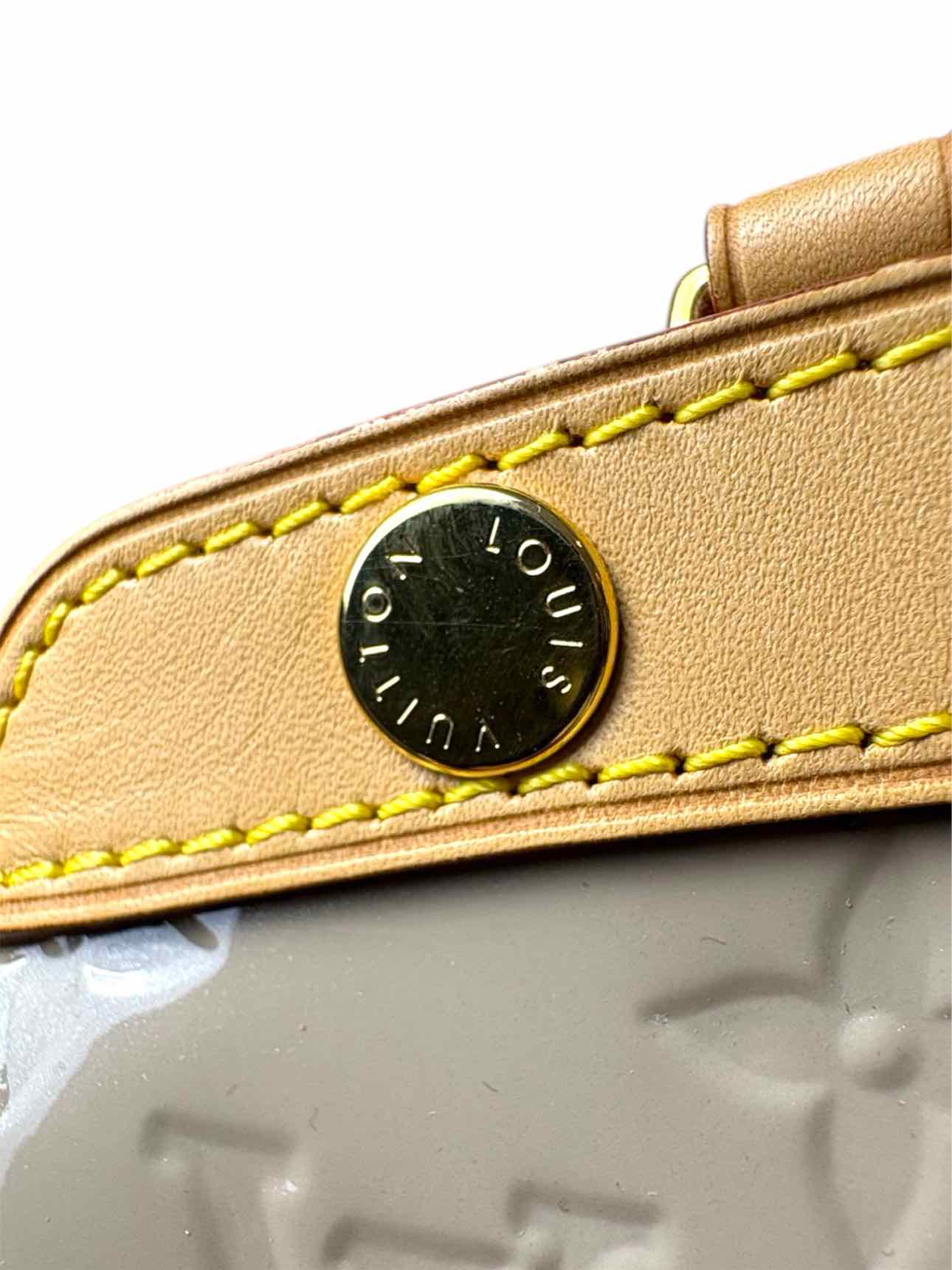 Louis Vuitton  Brea MM Galet Patent Monogram Purse - Image 11