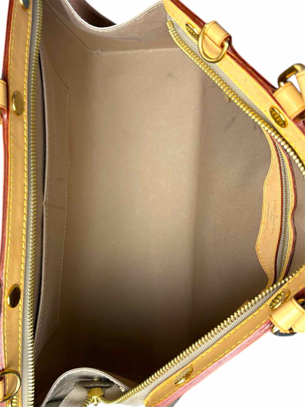 Louis Vuitton  Brea MM Galet Patent Monogram Purse - Image 6