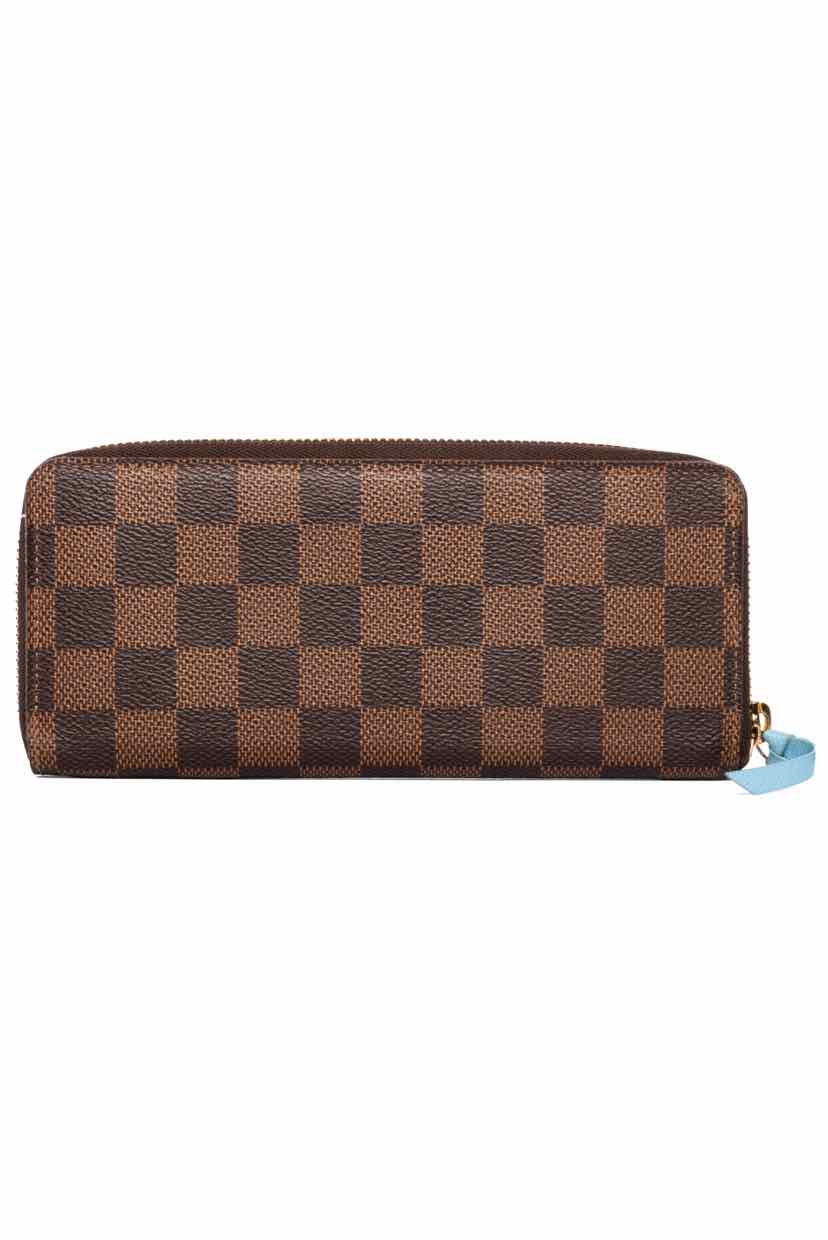 Louis Vuitton Damier Ebene Christmas Animation Penguin Clemence Wallet - Image 3