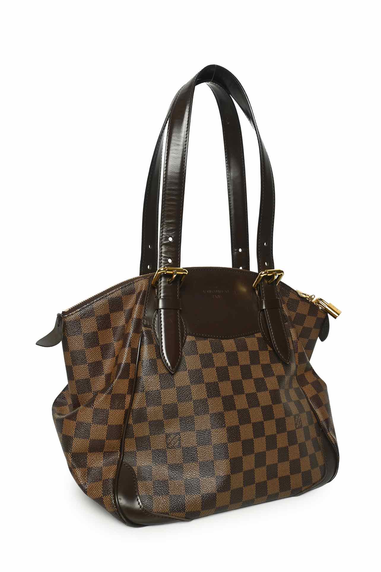 Louis Vuitton Damier Ebene Coated Canvas Verona MM Shoulder Bag - Image 2