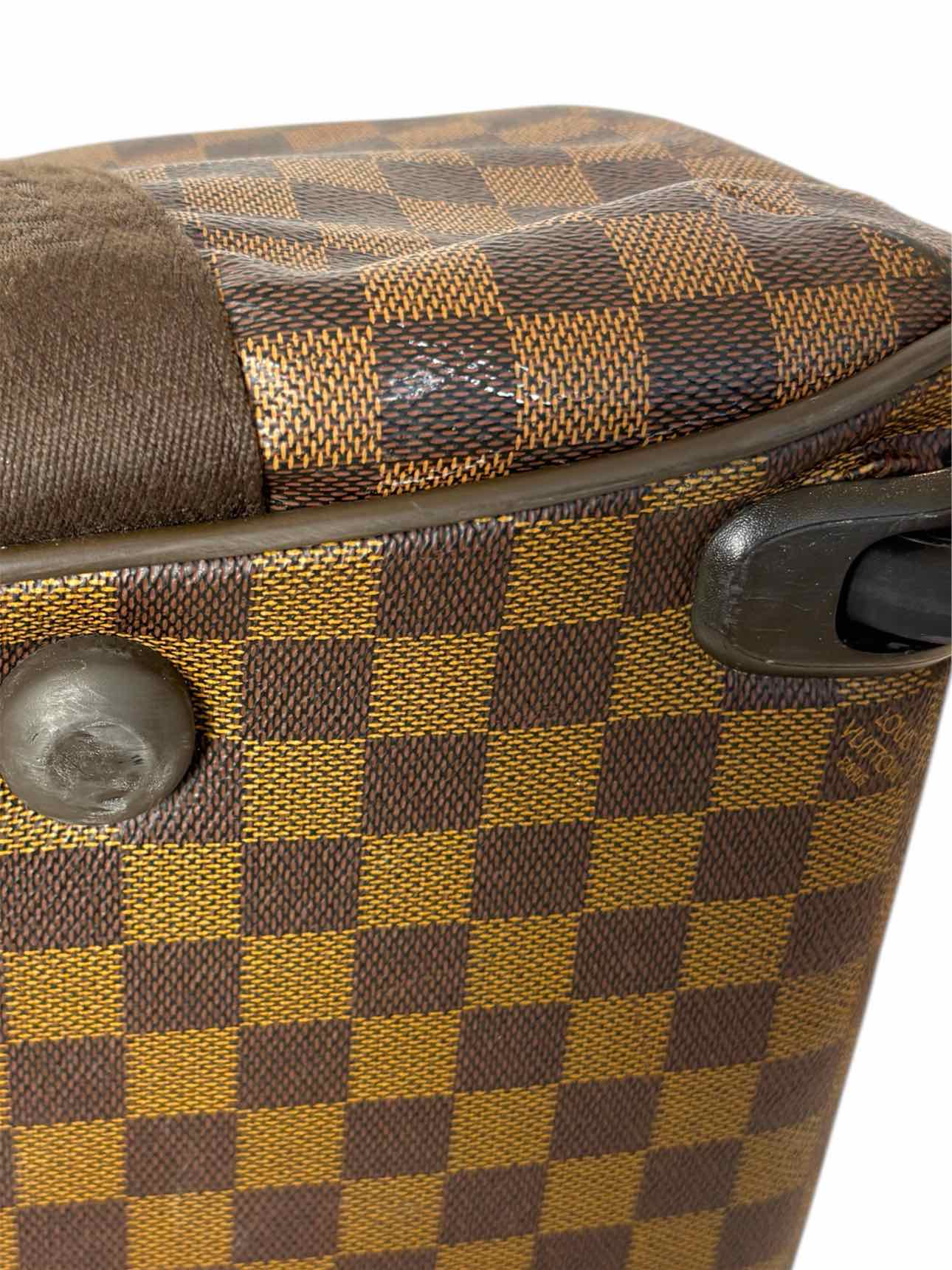 Louis Vuitton Damier Ebene Neo Eole 55 Rolling Duffle Bag Luggage - Image 10