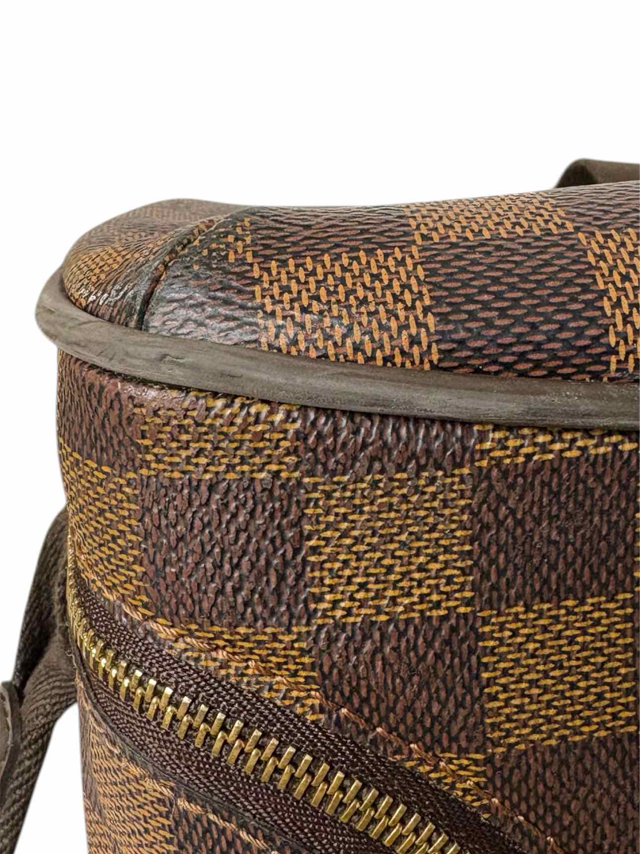 Louis Vuitton Damier Ebene Neo Eole 55 Rolling Duffle Bag Luggage - Image 12