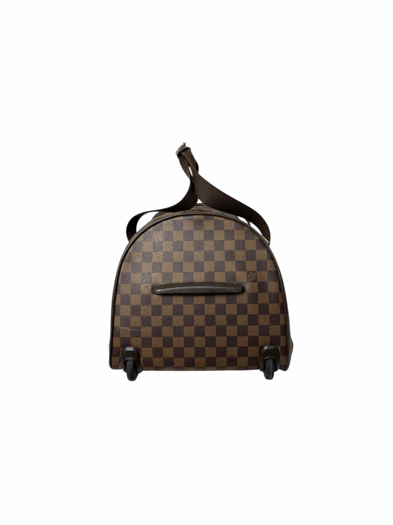 Louis Vuitton Damier Ebene Neo Eole 55 Rolling Duffle Bag Luggage - Image 2