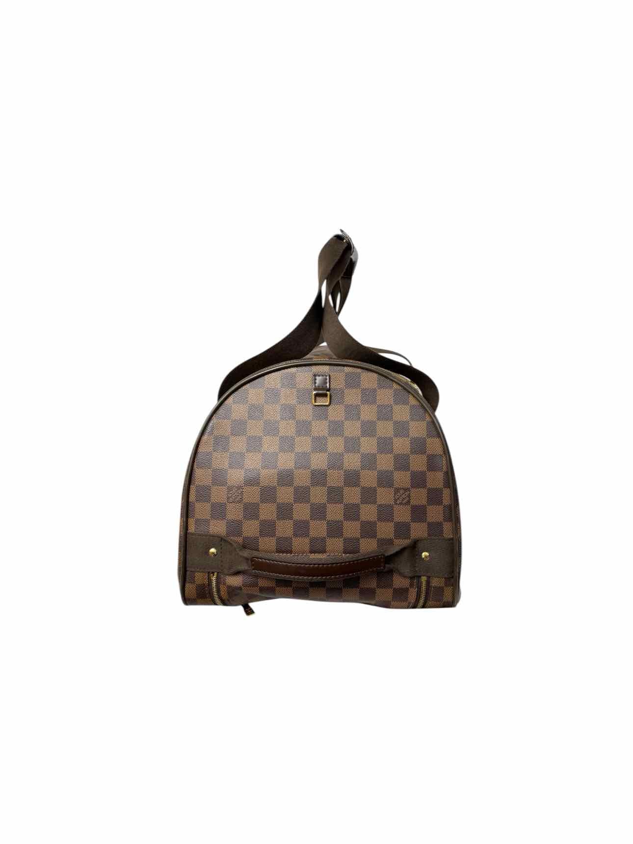 Louis Vuitton Damier Ebene Neo Eole 55 Rolling Duffle Bag Luggage - Image 4