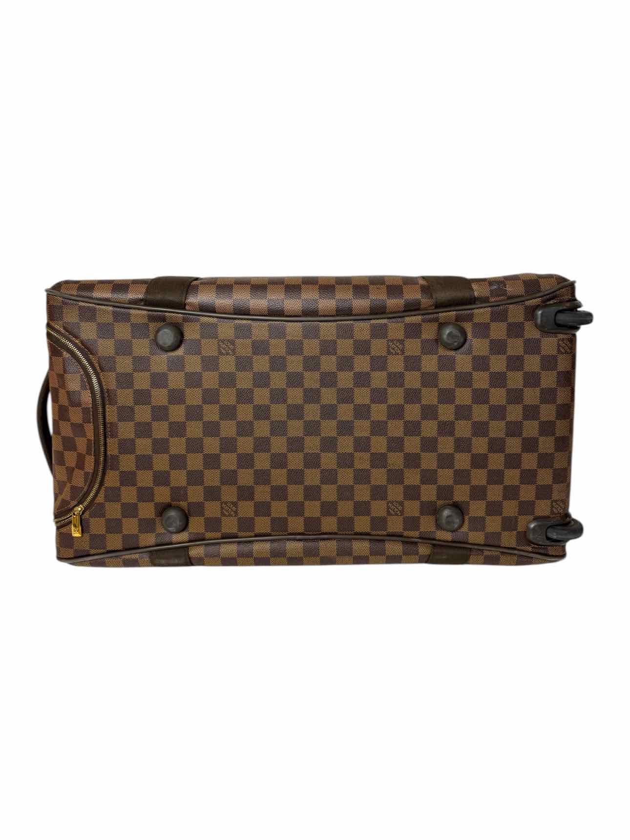 Louis Vuitton Damier Ebene Neo Eole 55 Rolling Duffle Bag Luggage - Image 5