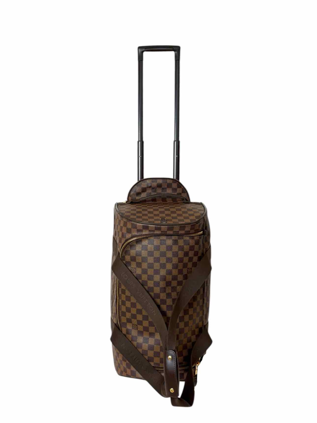 Louis Vuitton Damier Ebene Neo Eole 55 Rolling Duffle Bag Luggage - Image 6