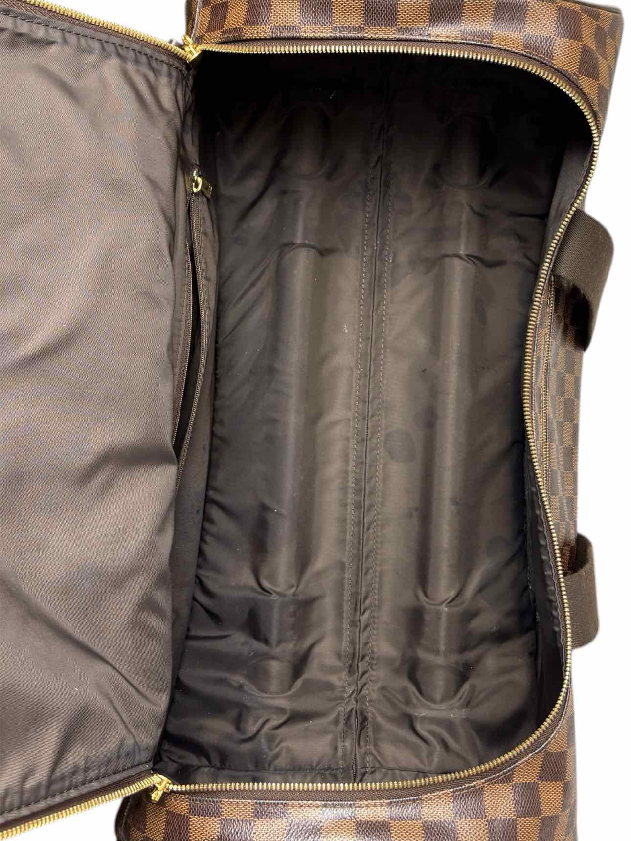 Louis Vuitton Damier Ebene Neo Eole 55 Rolling Duffle Bag Luggage - Image 7